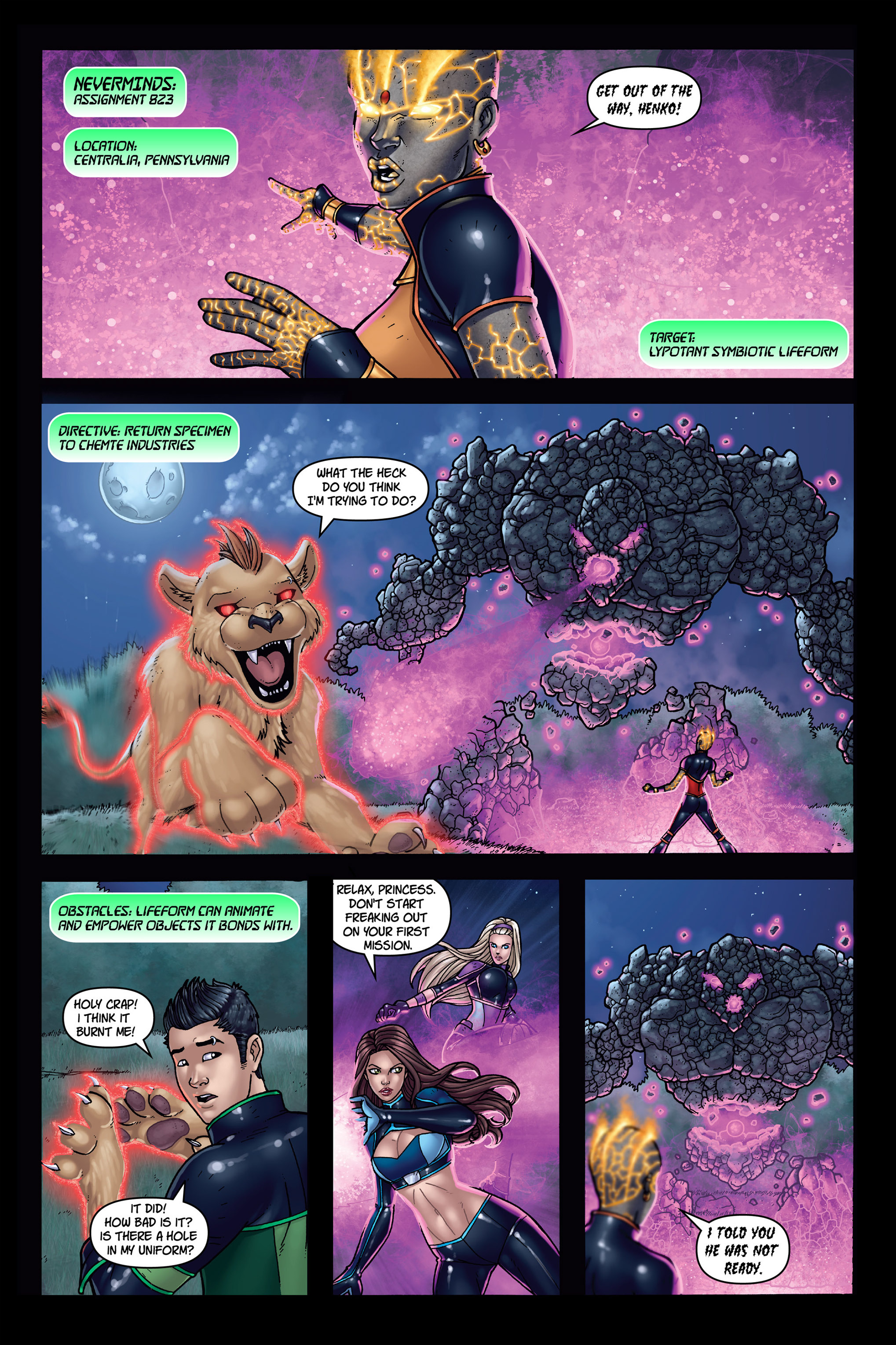 Read online Neverminds comic -  Issue #2 - 3