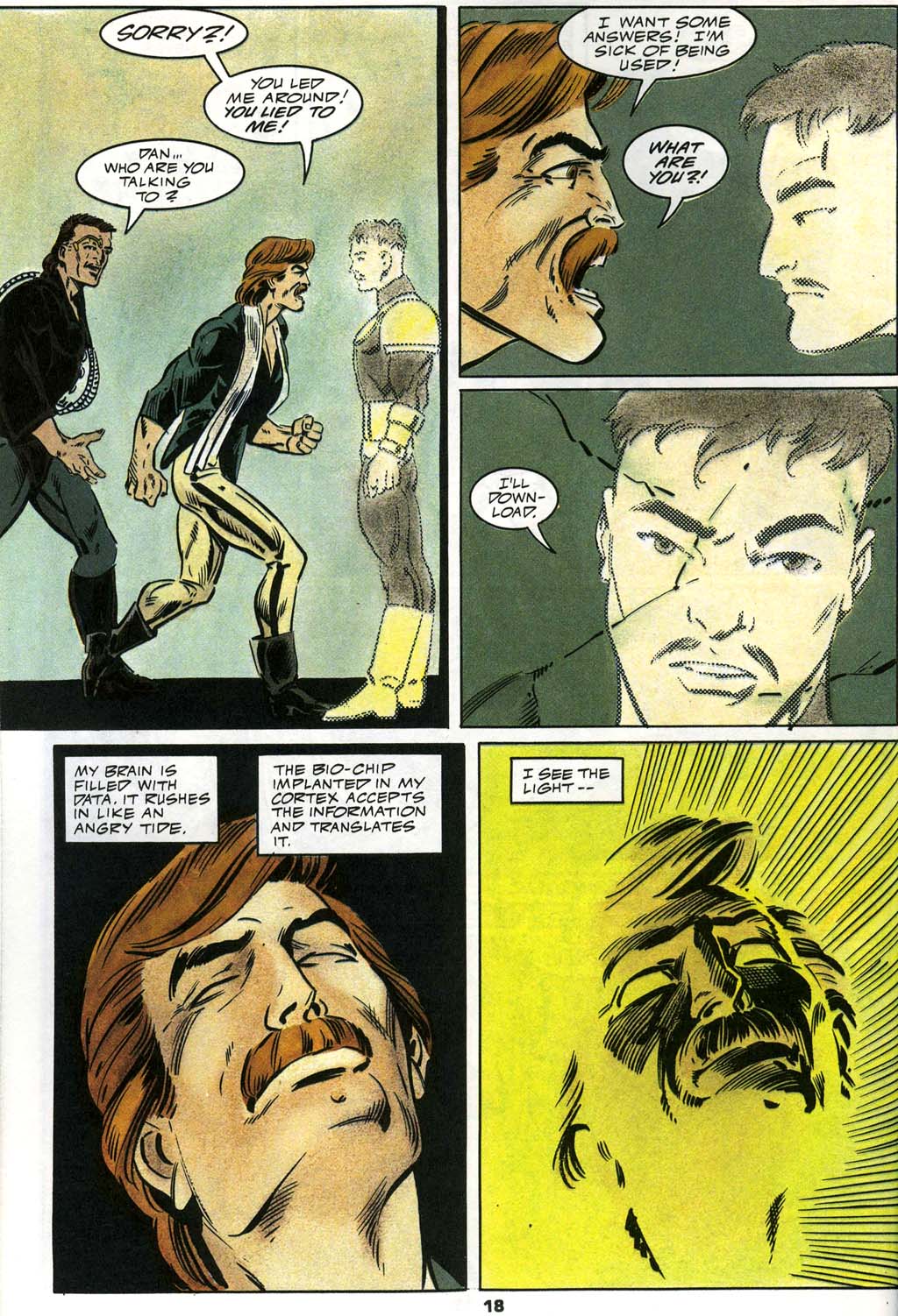 Read online Strikeforce: Morituri Electric Undertow comic -  Issue #3 - 19