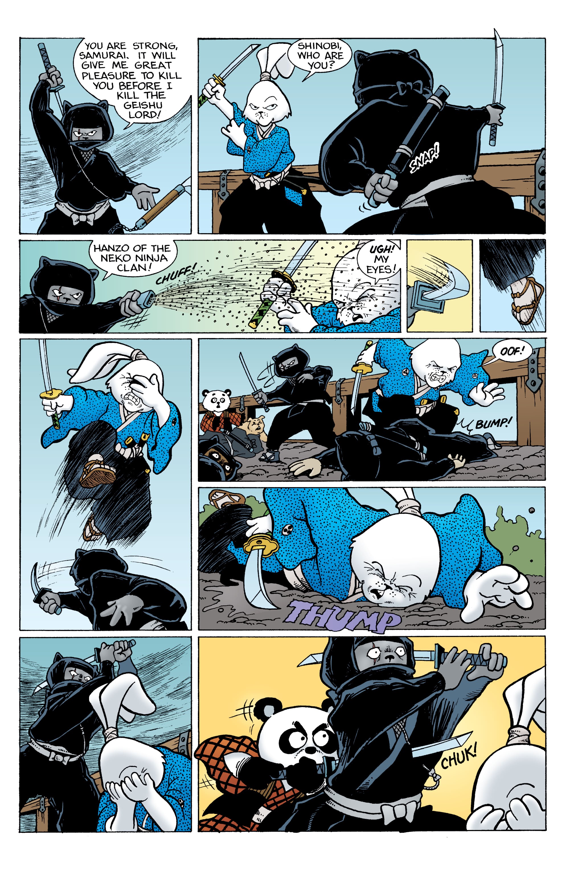 Read online Usagi Yojimbo Color Classics comic -  Issue #7 - 19