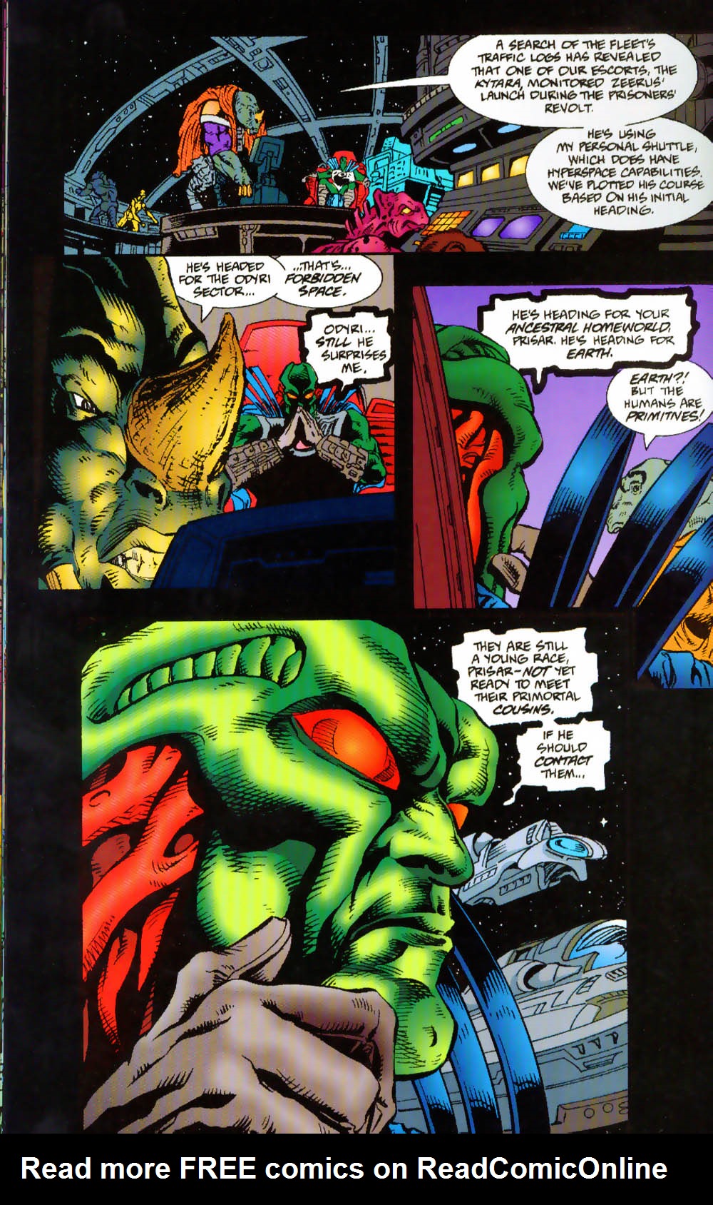Read online Leonard Nimoy's Primortals (1995) comic -  Issue #4 - 17
