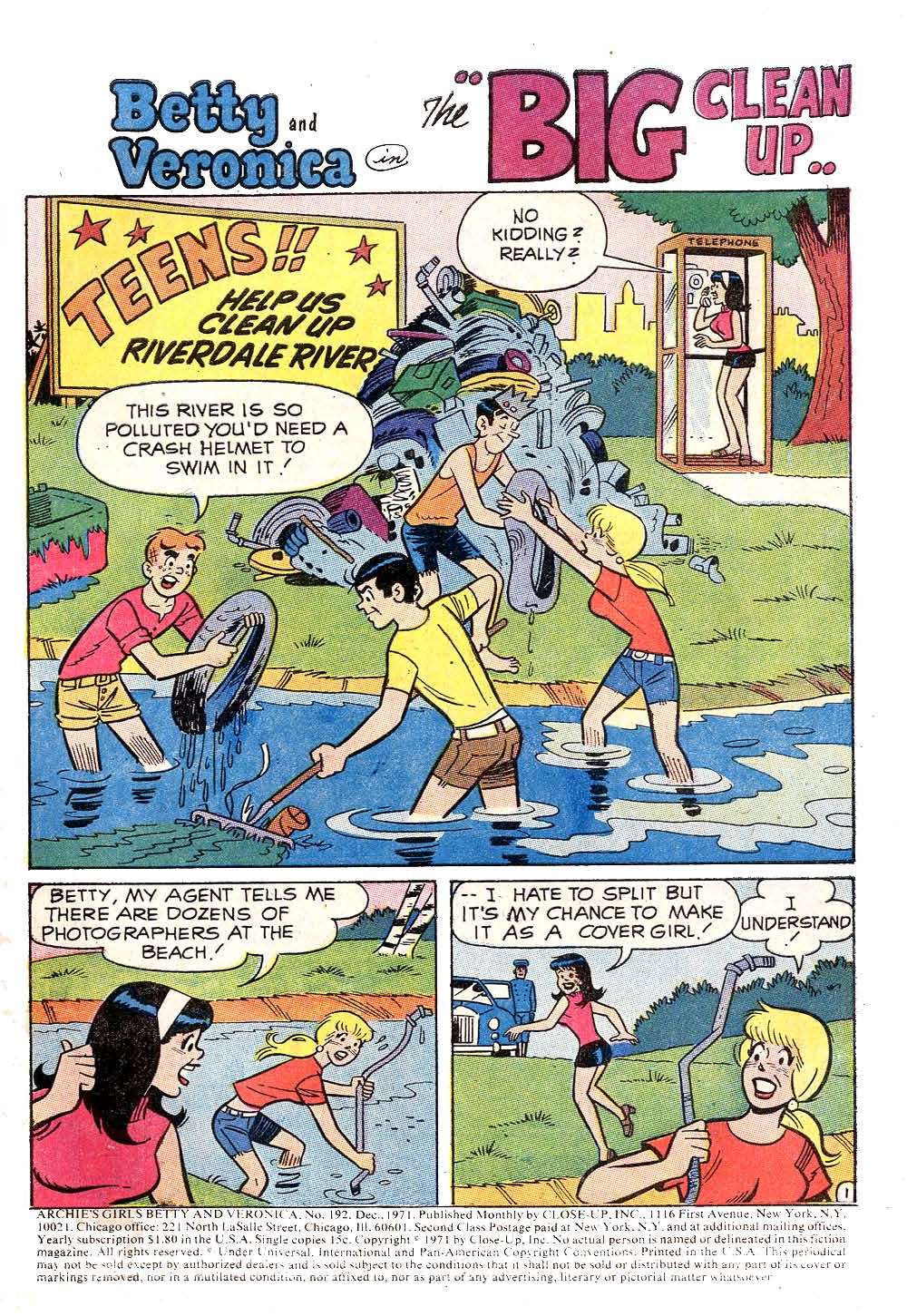 Read online Archie's Girls Betty and Veronica comic -  Issue #192 - 3
