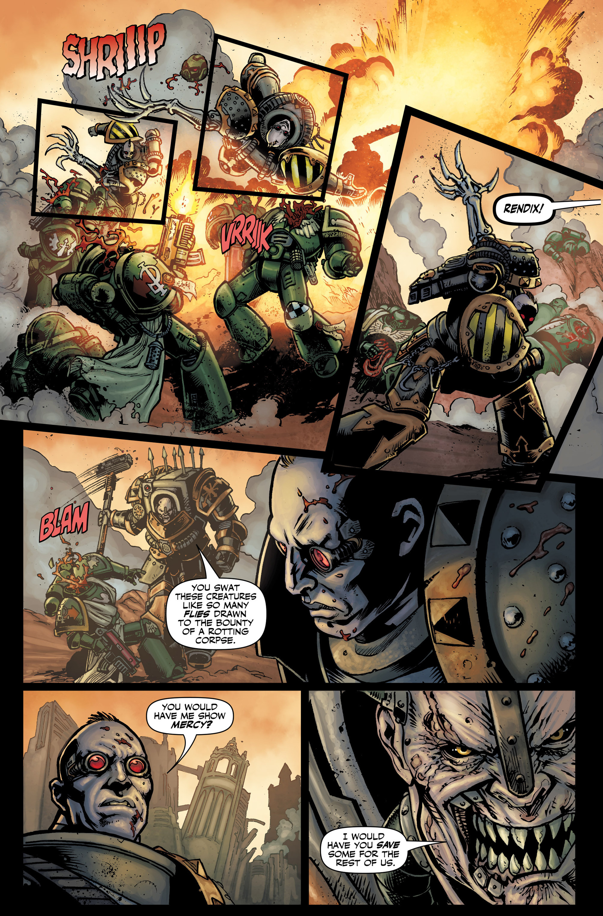 Read online Warhammer 40,000: Will of Iron comic -  Issue #4 - 12