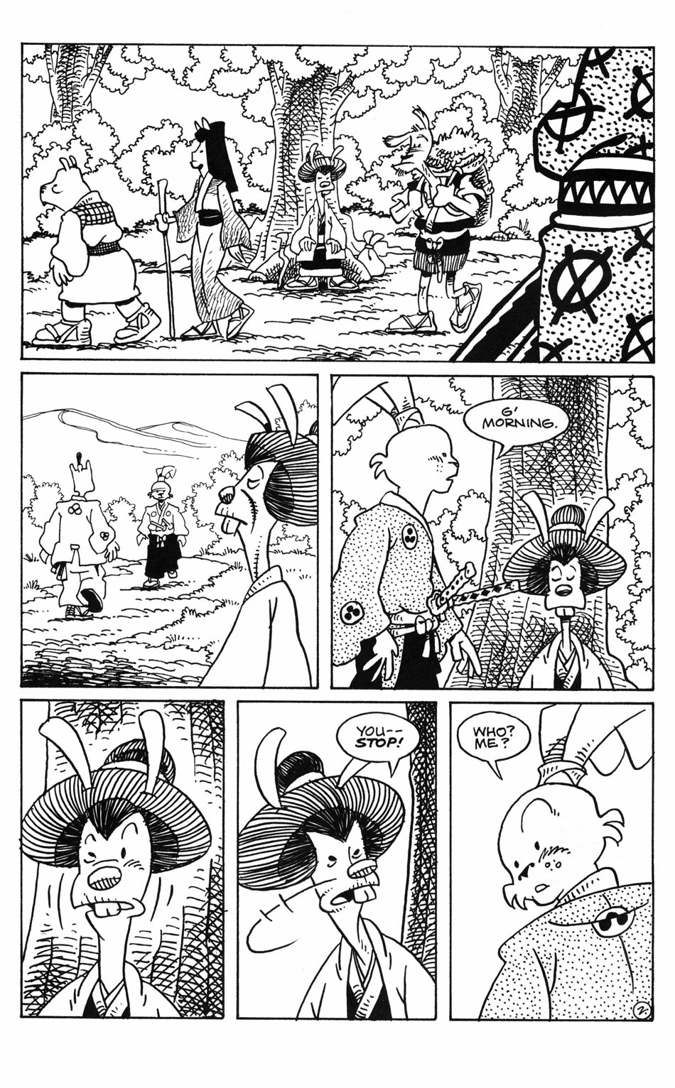 Usagi Yojimbo (1996) Issue #78 #78 - English 4