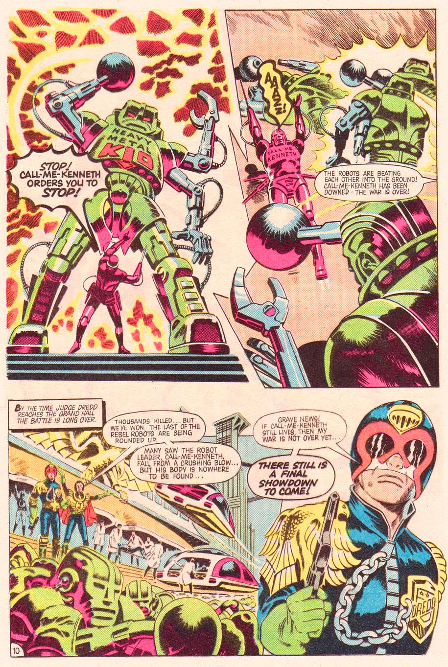 Read online Judge Dredd: The Early Cases comic -  Issue #2 - 12