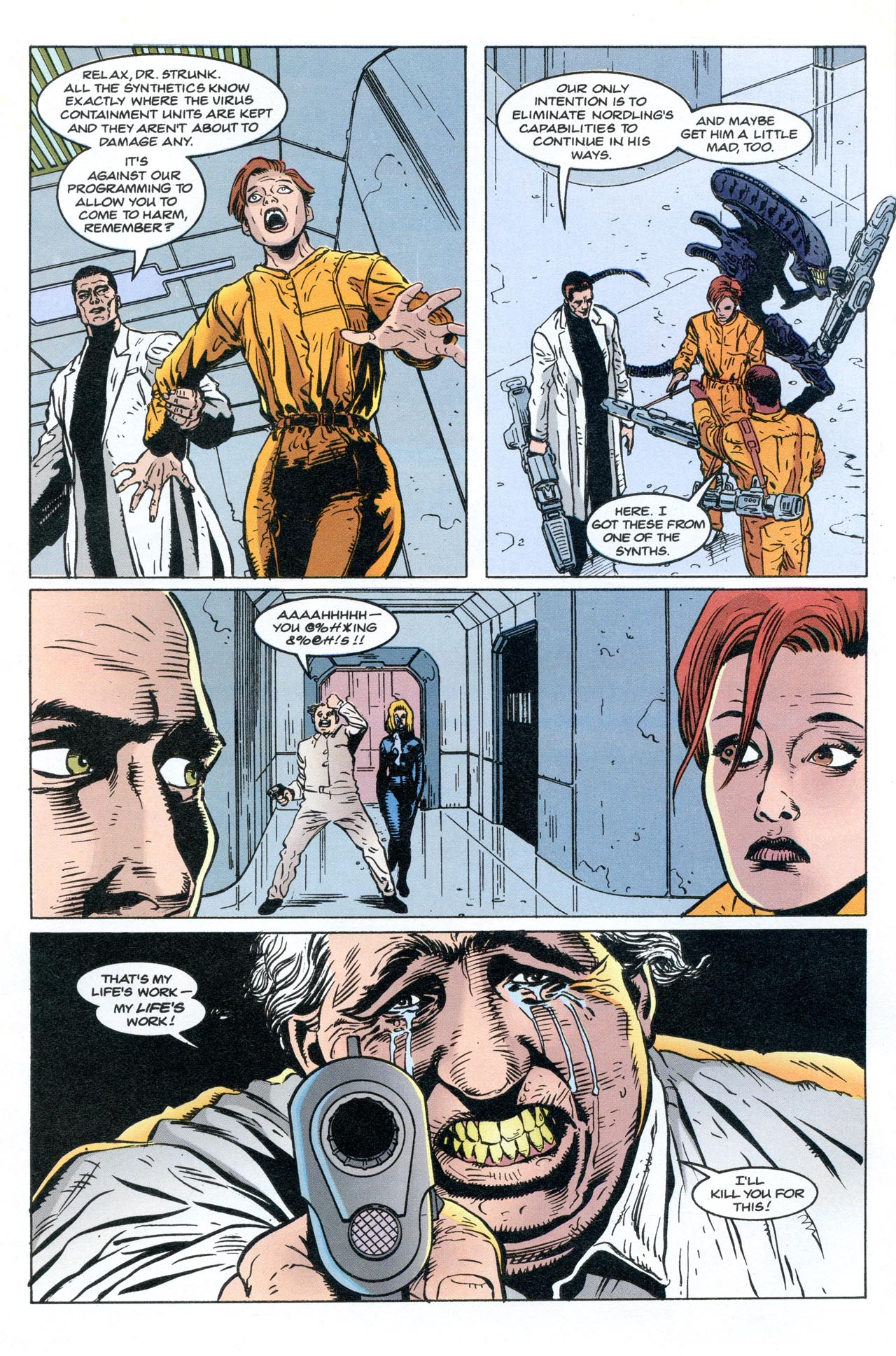 Read online Aliens: Stronghold comic -  Issue #4 - 6