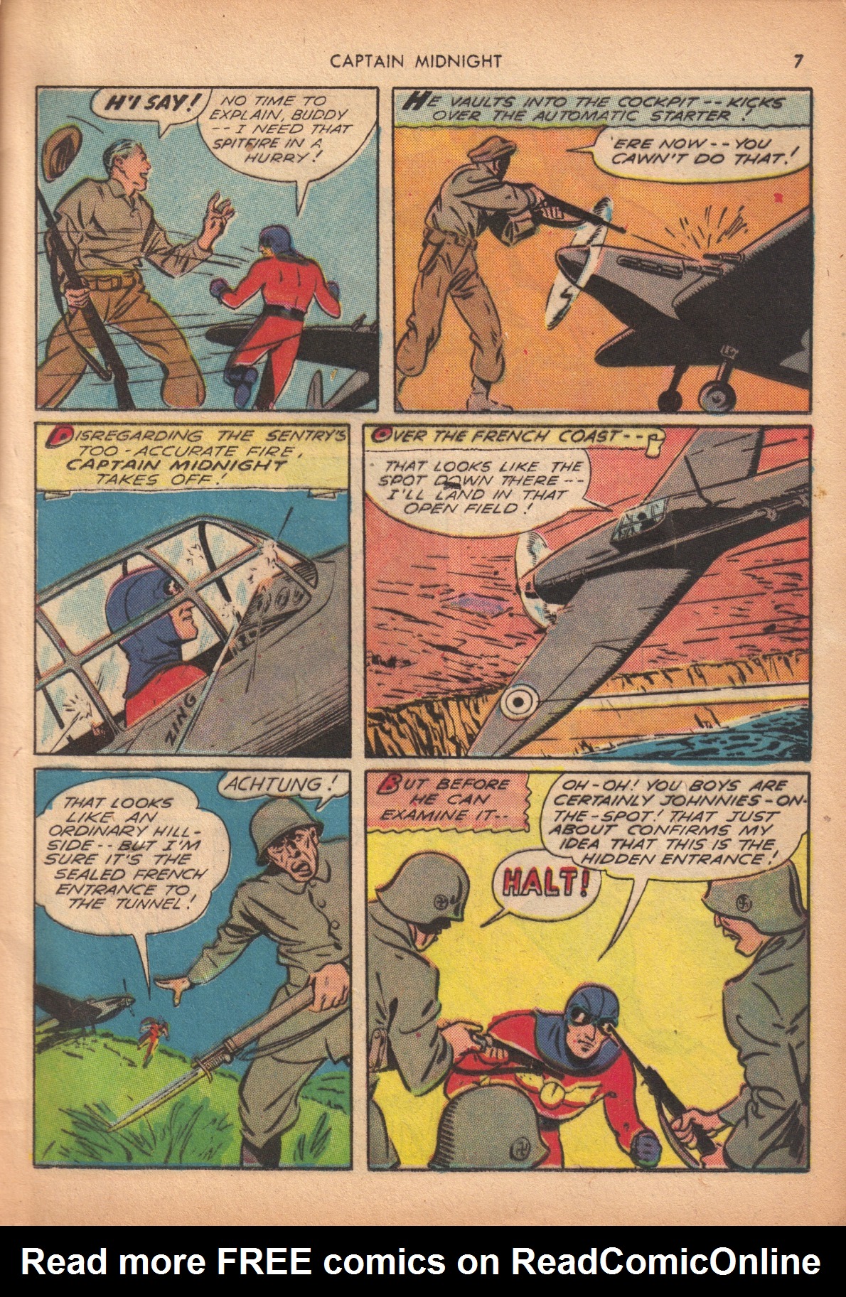 Read online Captain Midnight (1942) comic -  Issue #10 - 7