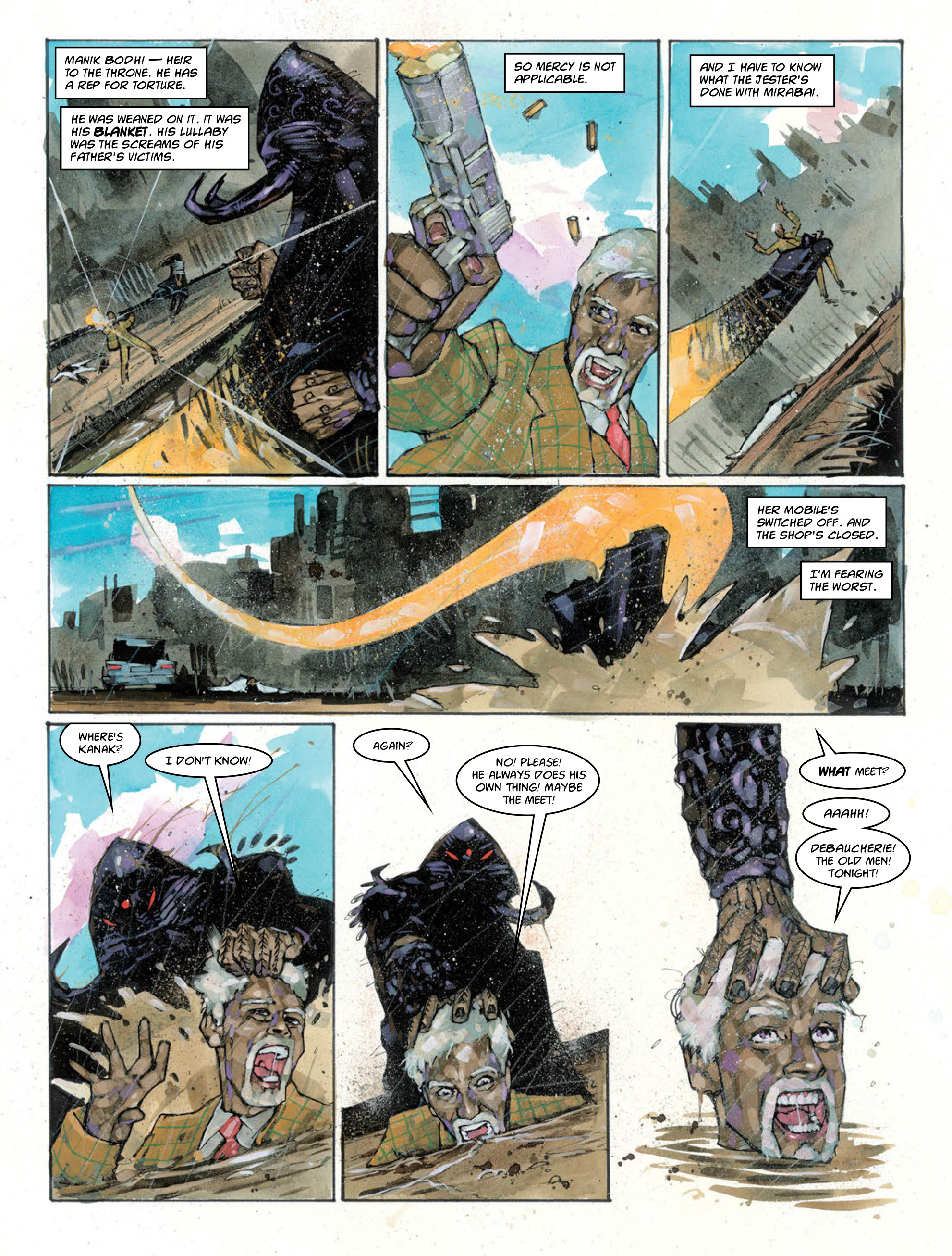 Read online Judge Dredd Megazine (Vol. 5) comic -  Issue #359 - 93