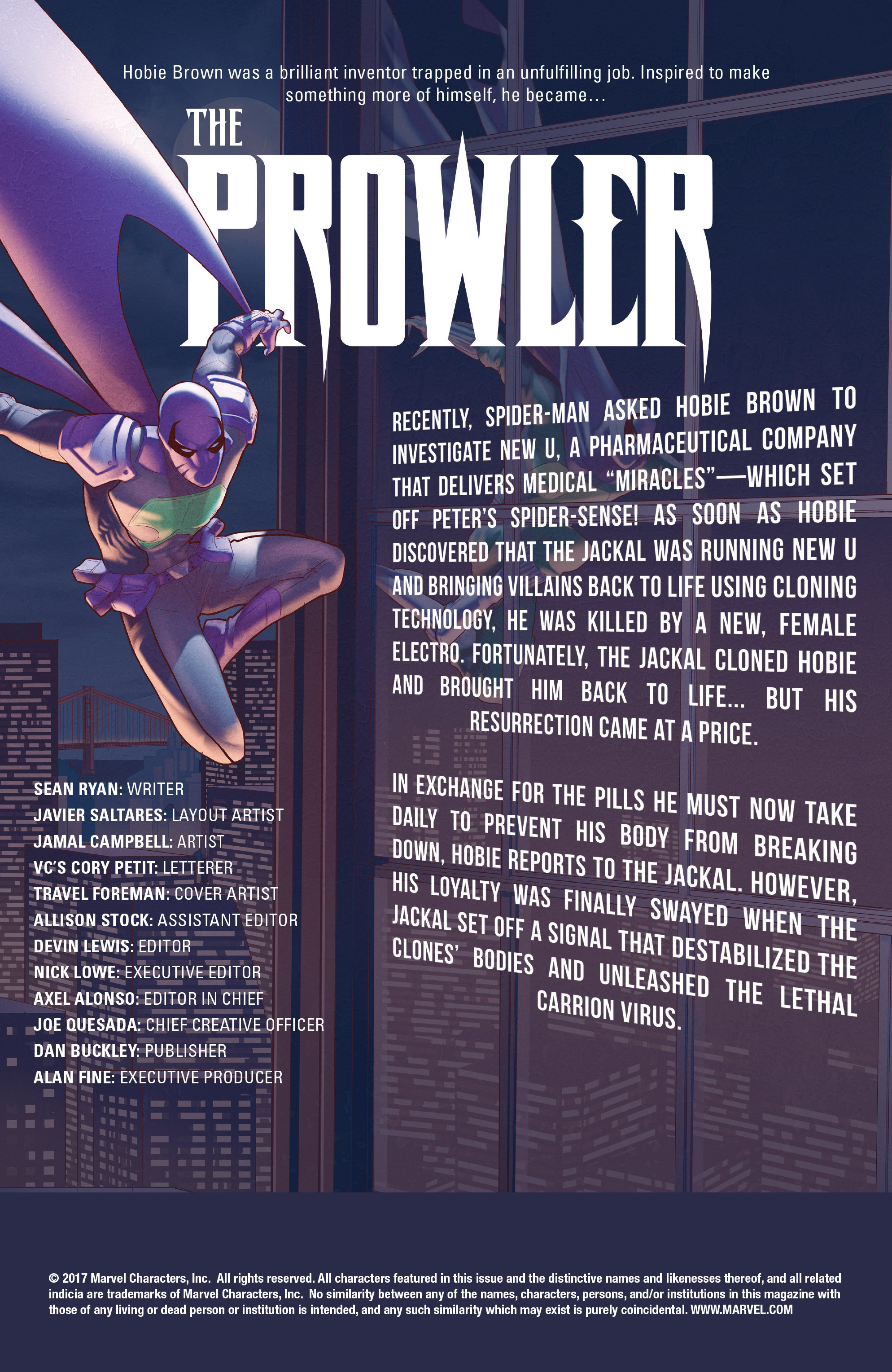 Read online Prowler comic -  Issue #5 - 2