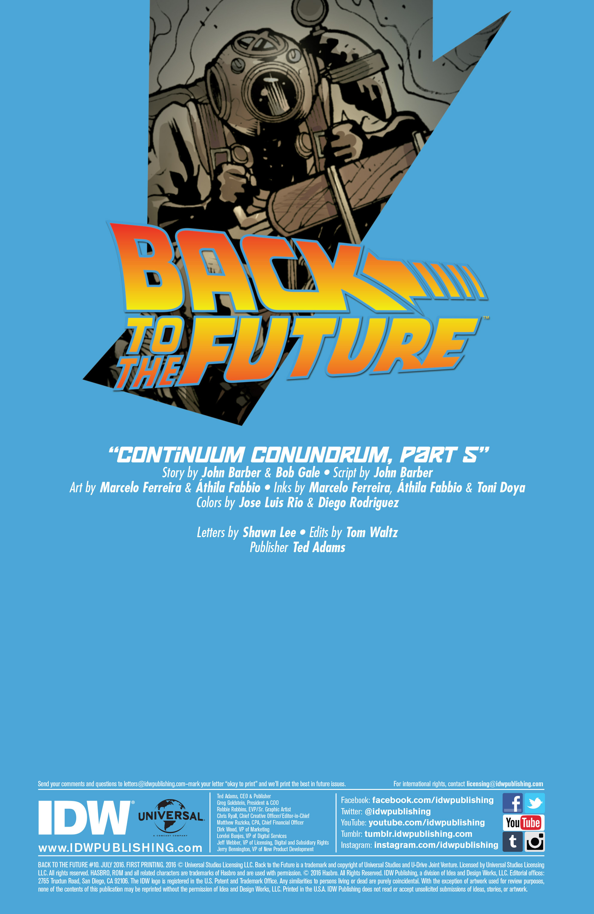 Read online Back to the Future (2015) comic -  Issue #10 - 2