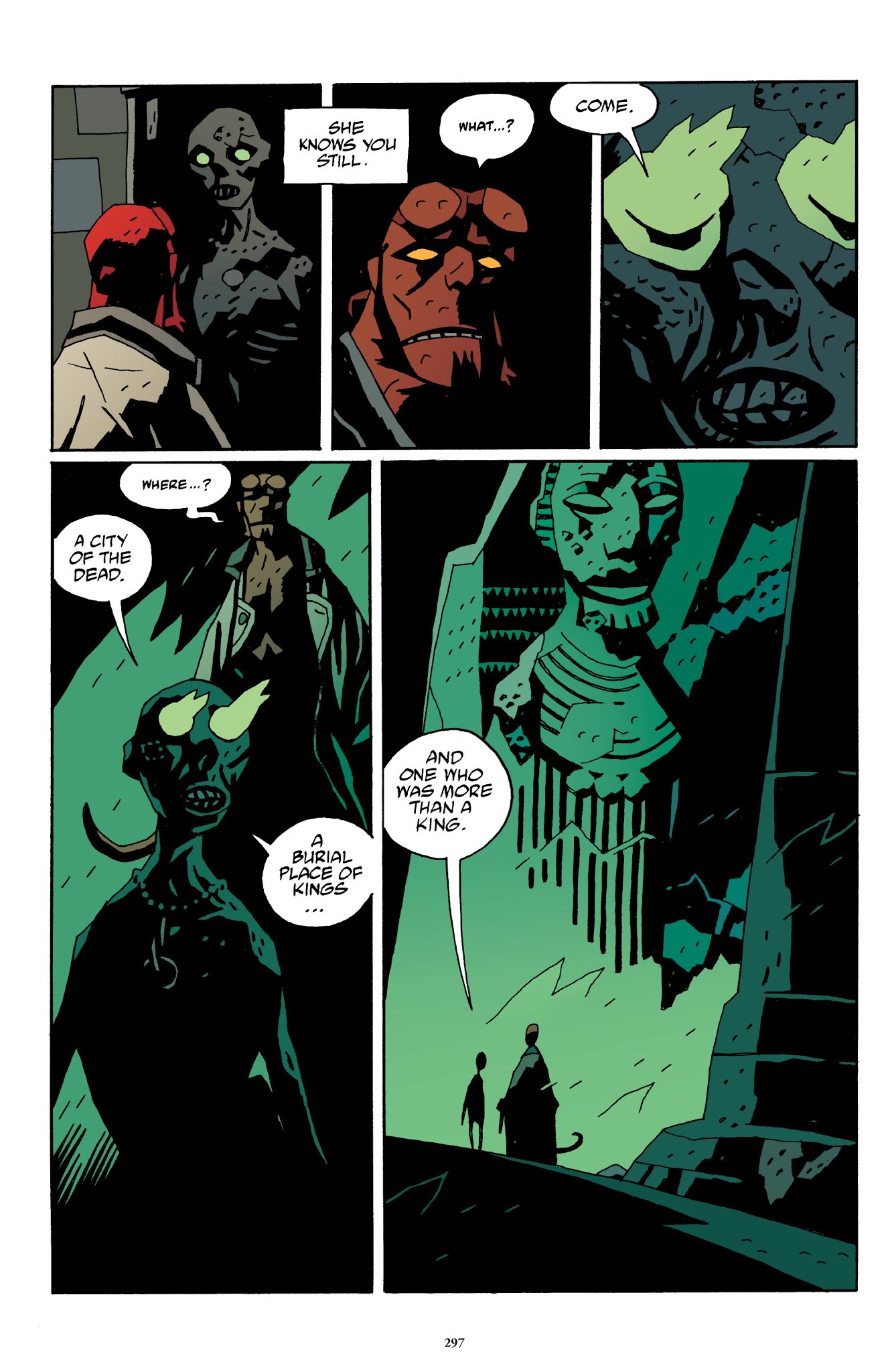 Read online Hellboy The Complete Short Stories comic -  Issue # TPB 2 (Part 3) - 98