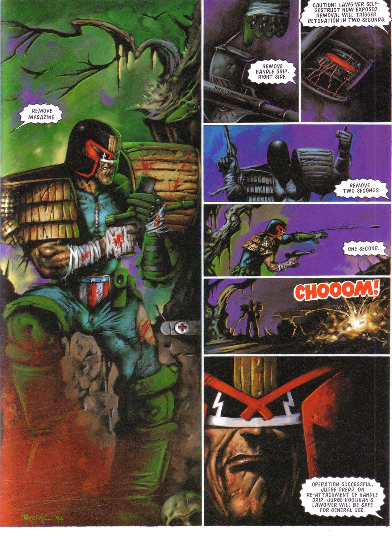 Read online Judge Dredd: Goodnight Kiss comic -  Issue # TPB - 67