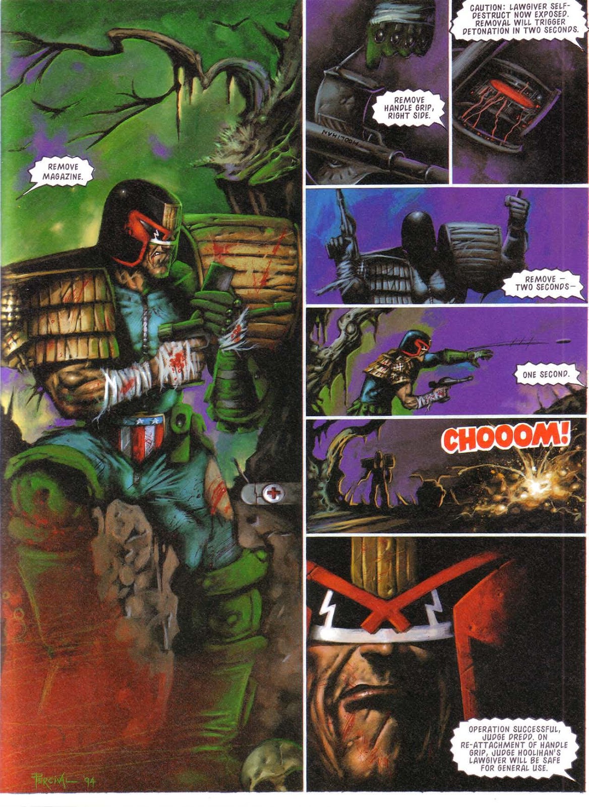 Judge Dredd: Goodnight Kiss issue TPB - Page 67