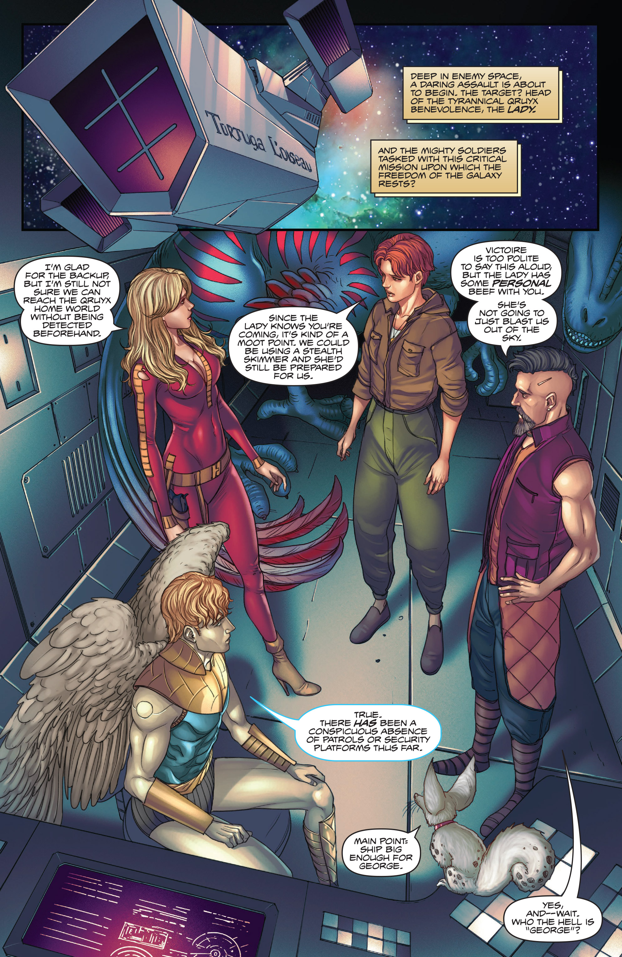 Read online Barbarella (2021) comic -  Issue #9 - 3