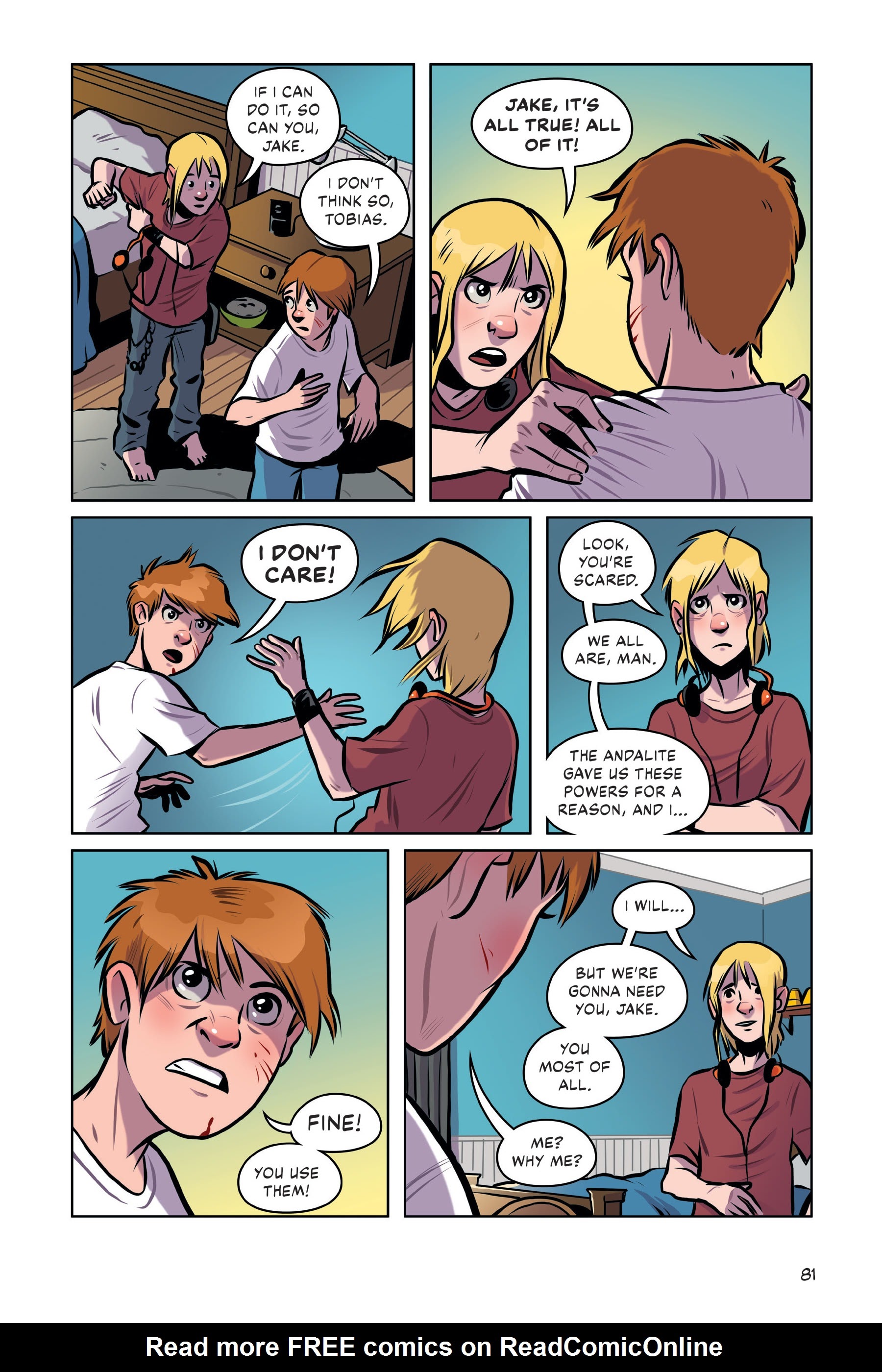 Read online Animorphs: The Graphic Novel comic -  Issue # TPB 1 (Part 1) - 85