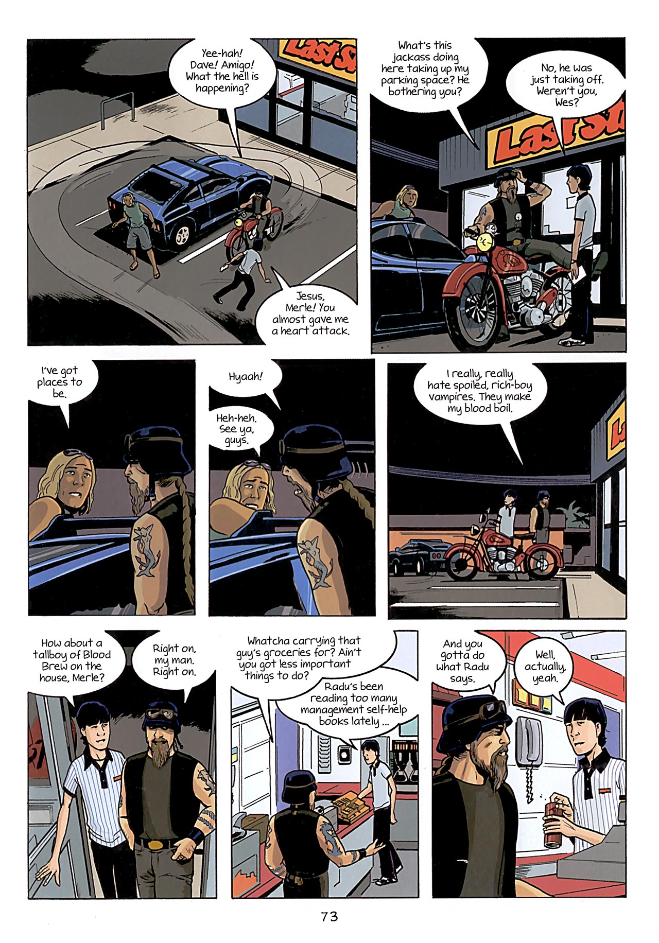 Read online Life Sucks comic -  Issue # Full - 74