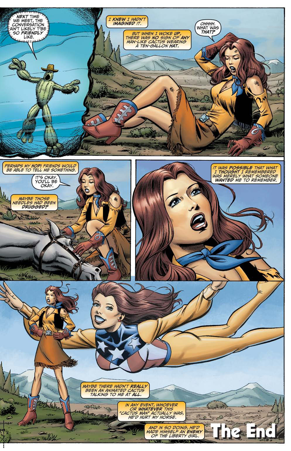Read online Liberty Comics comic -  Issue #0 - 20