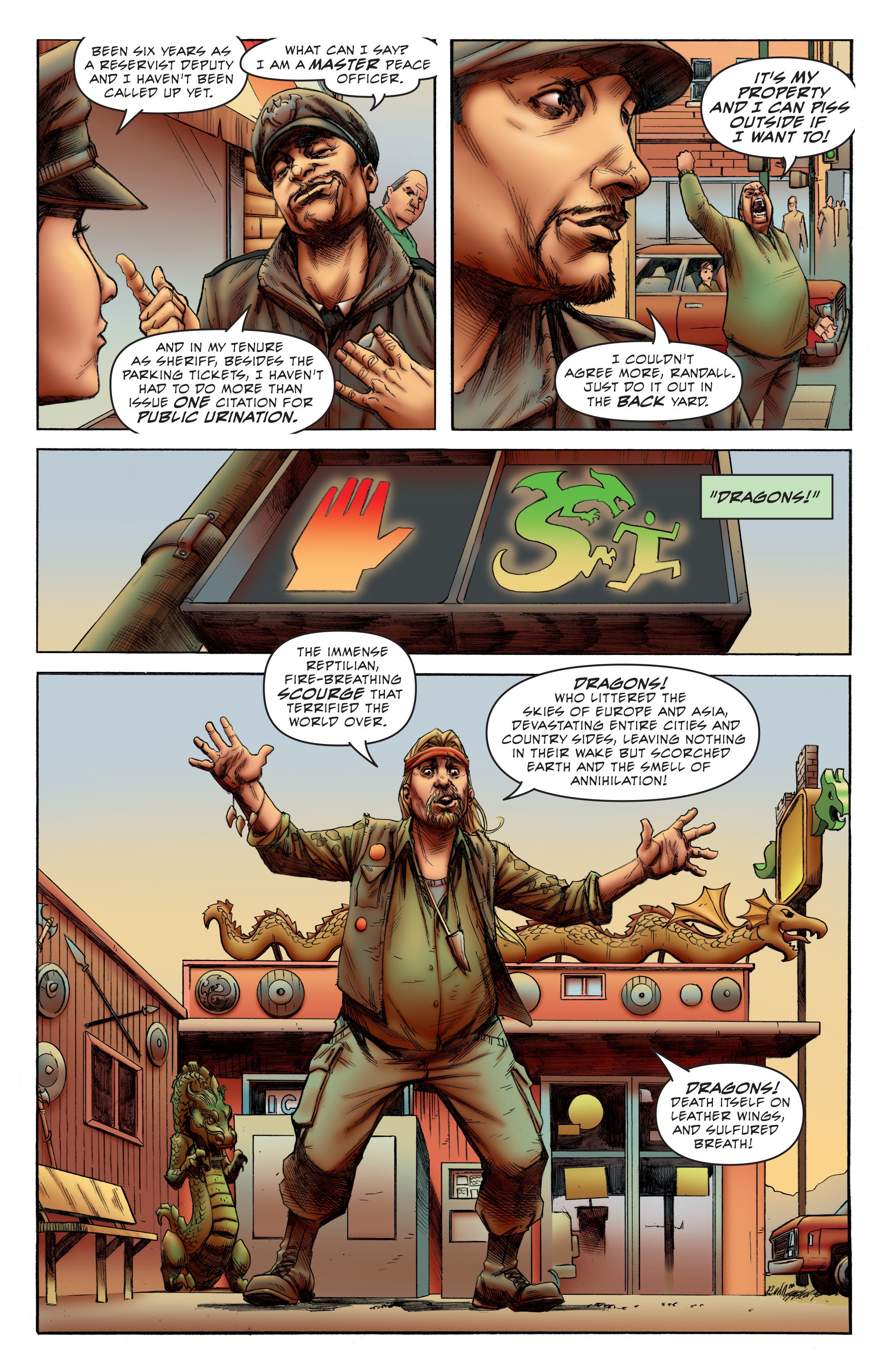 Read online A Town Called Dragon comic -  Issue #1 - 25