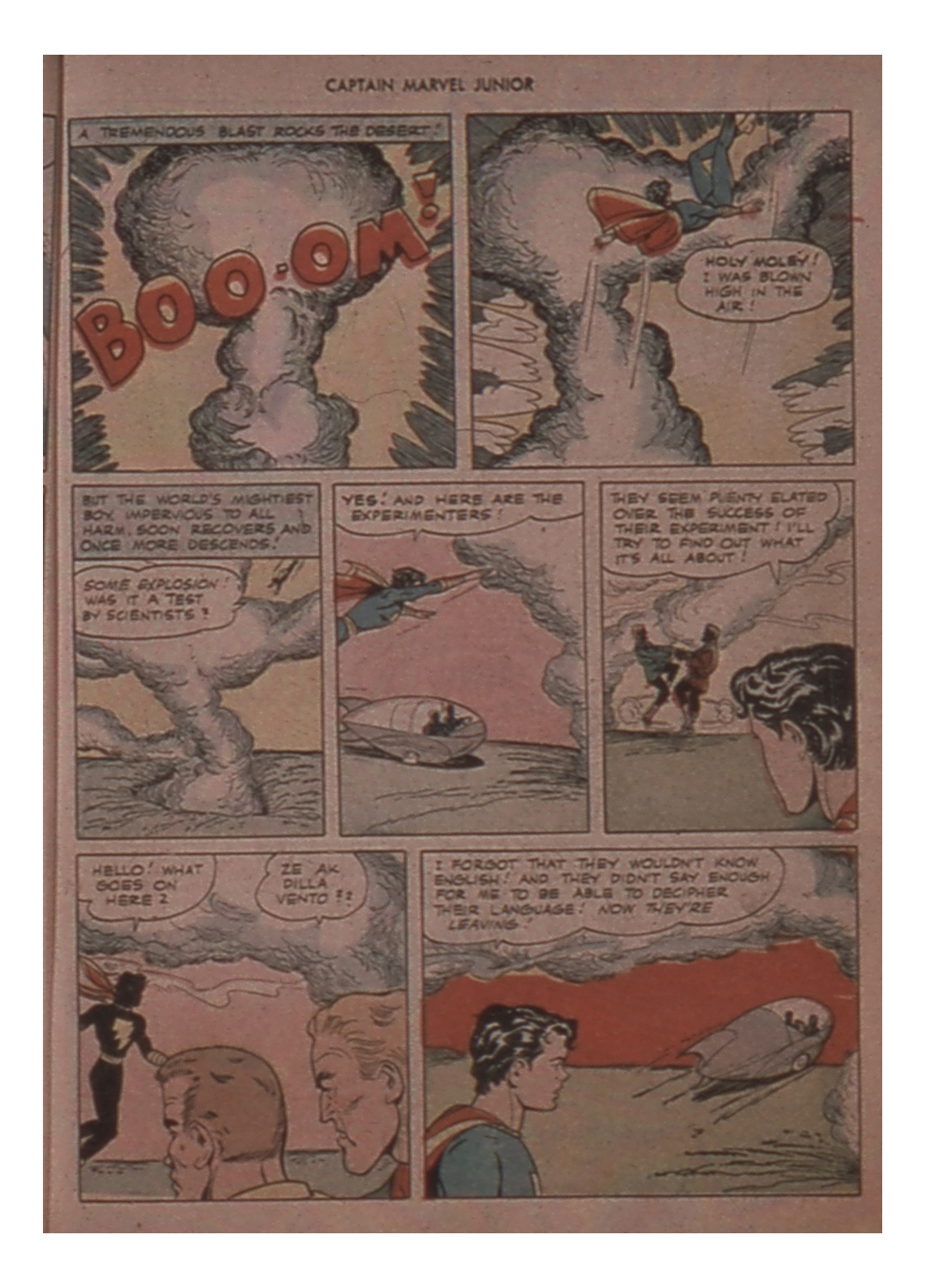 Read online Captain Marvel, Jr. comic -  Issue #56 - 7