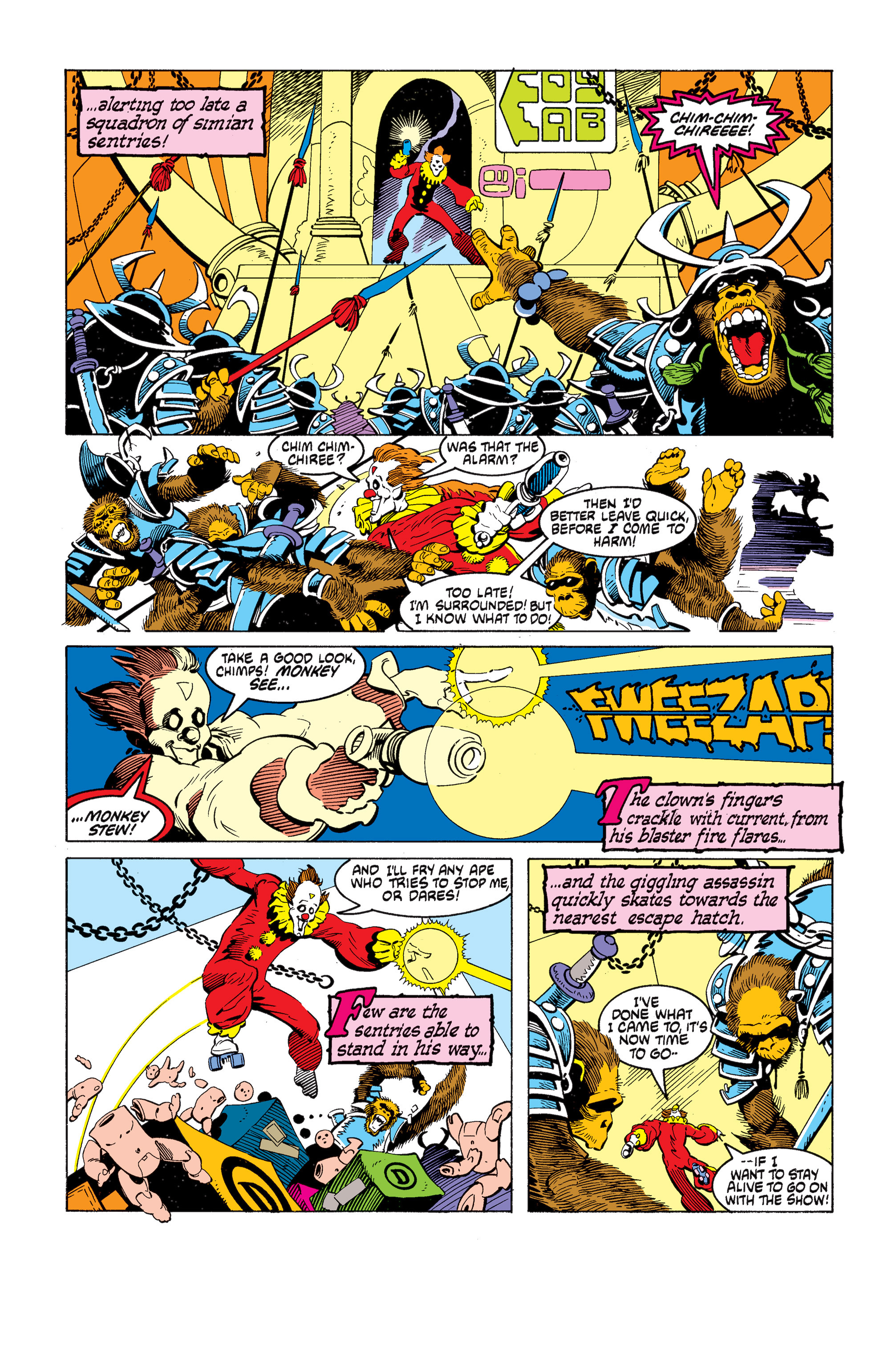 Read online Rocket Raccoon (1985) comic -  Issue #1 - 4