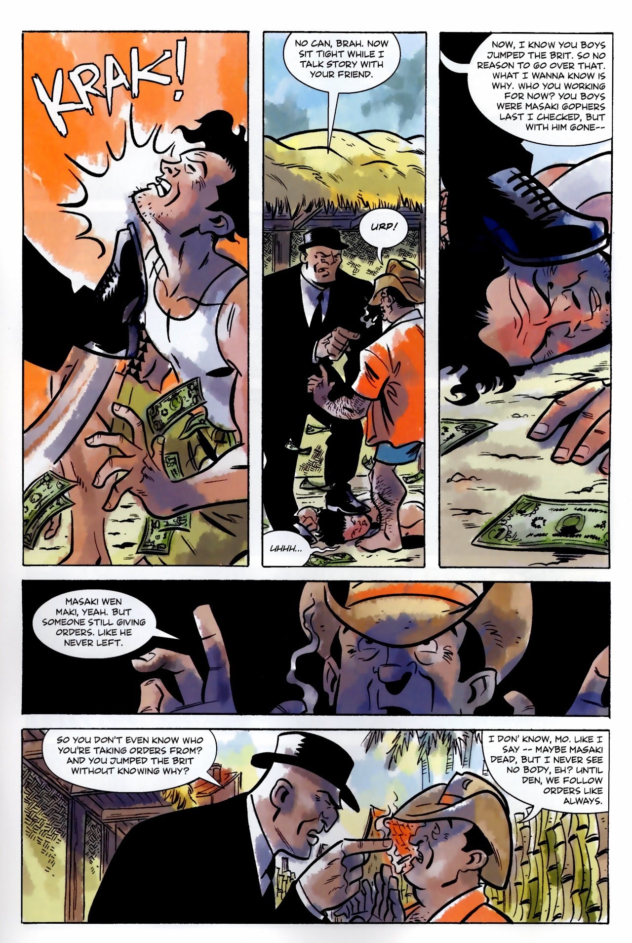 Read online Hawaiian Dick: Screaming Black Thunder comic -  Issue #3 - 8