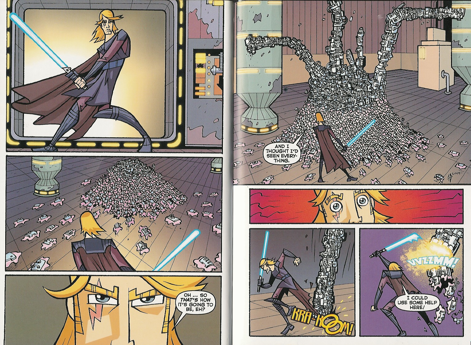 Read online Star Wars: Clone Wars Adventures comic -  Issue # TPB 4 - 24
