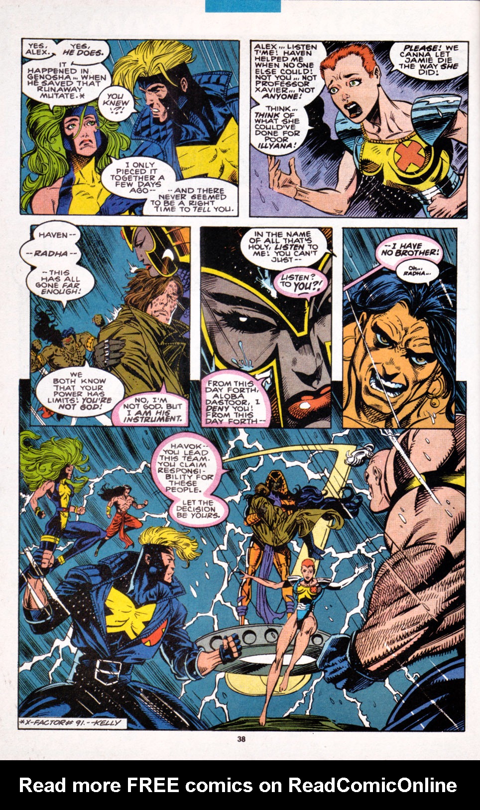 Read online X-Factor (1986) comic -  Issue #100 - 31