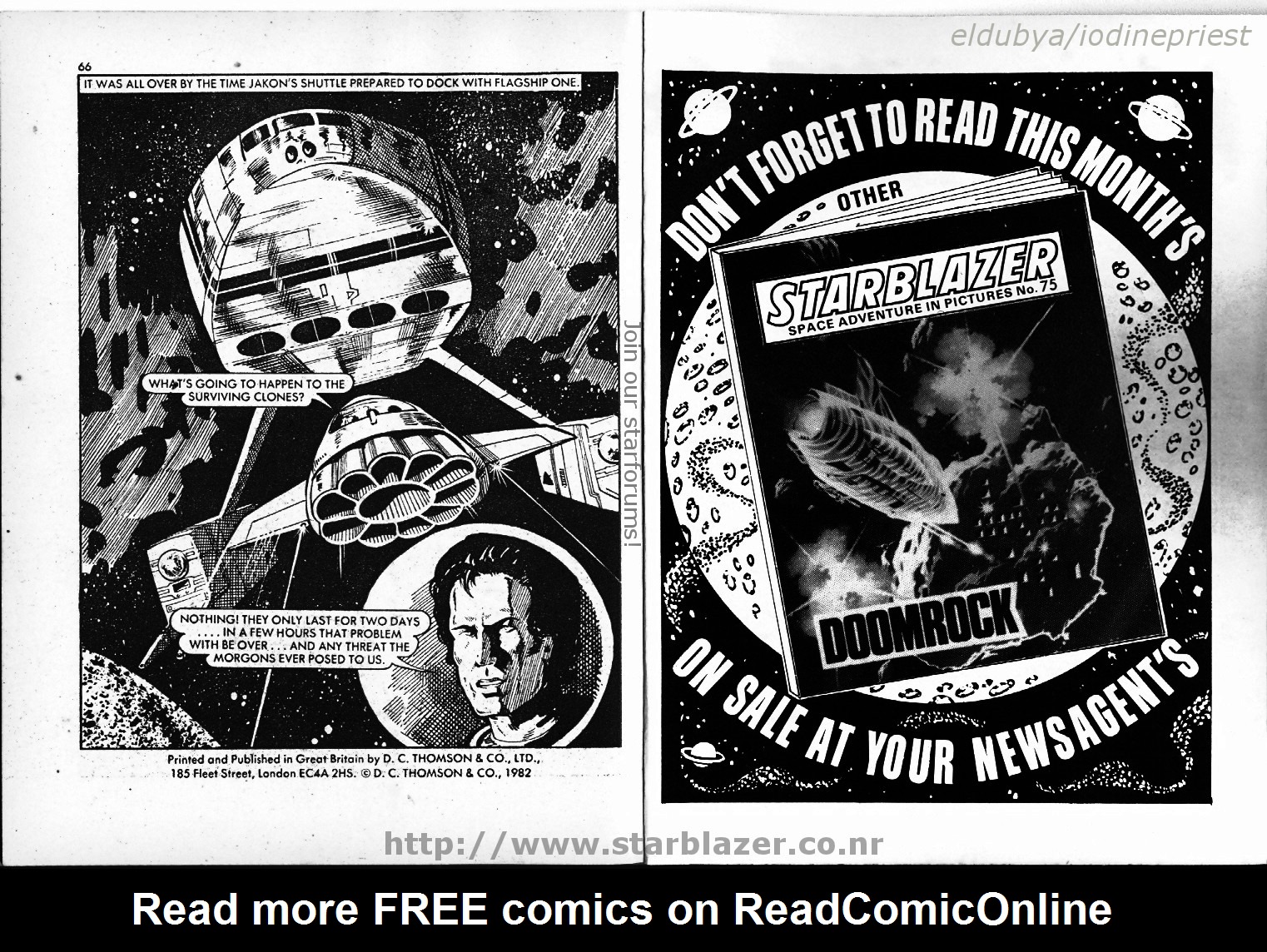 Read online Starblazer comic -  Issue #74 - 35