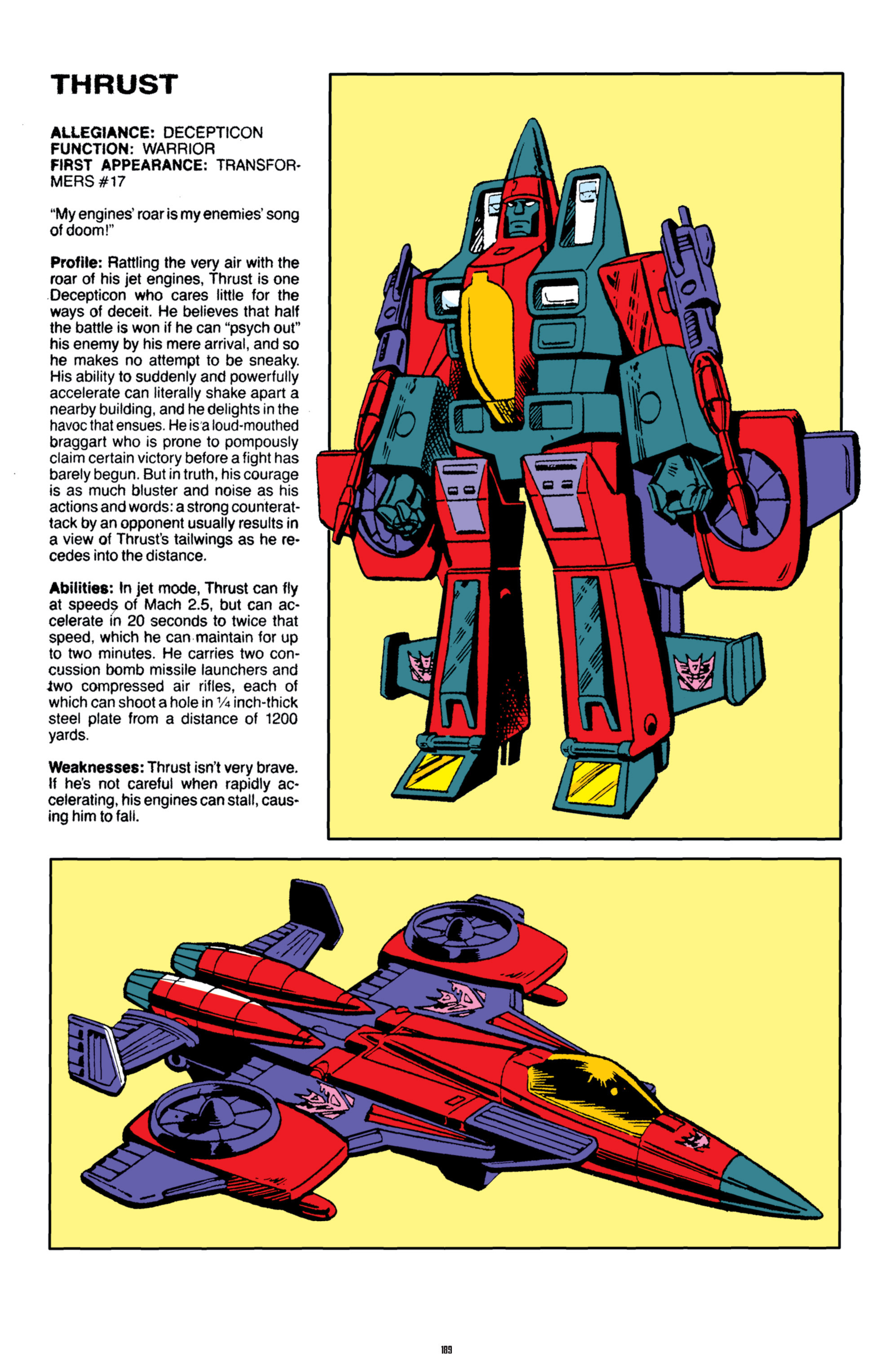 Read online The Transformers Classics comic -  Issue # TPB 8 - 186