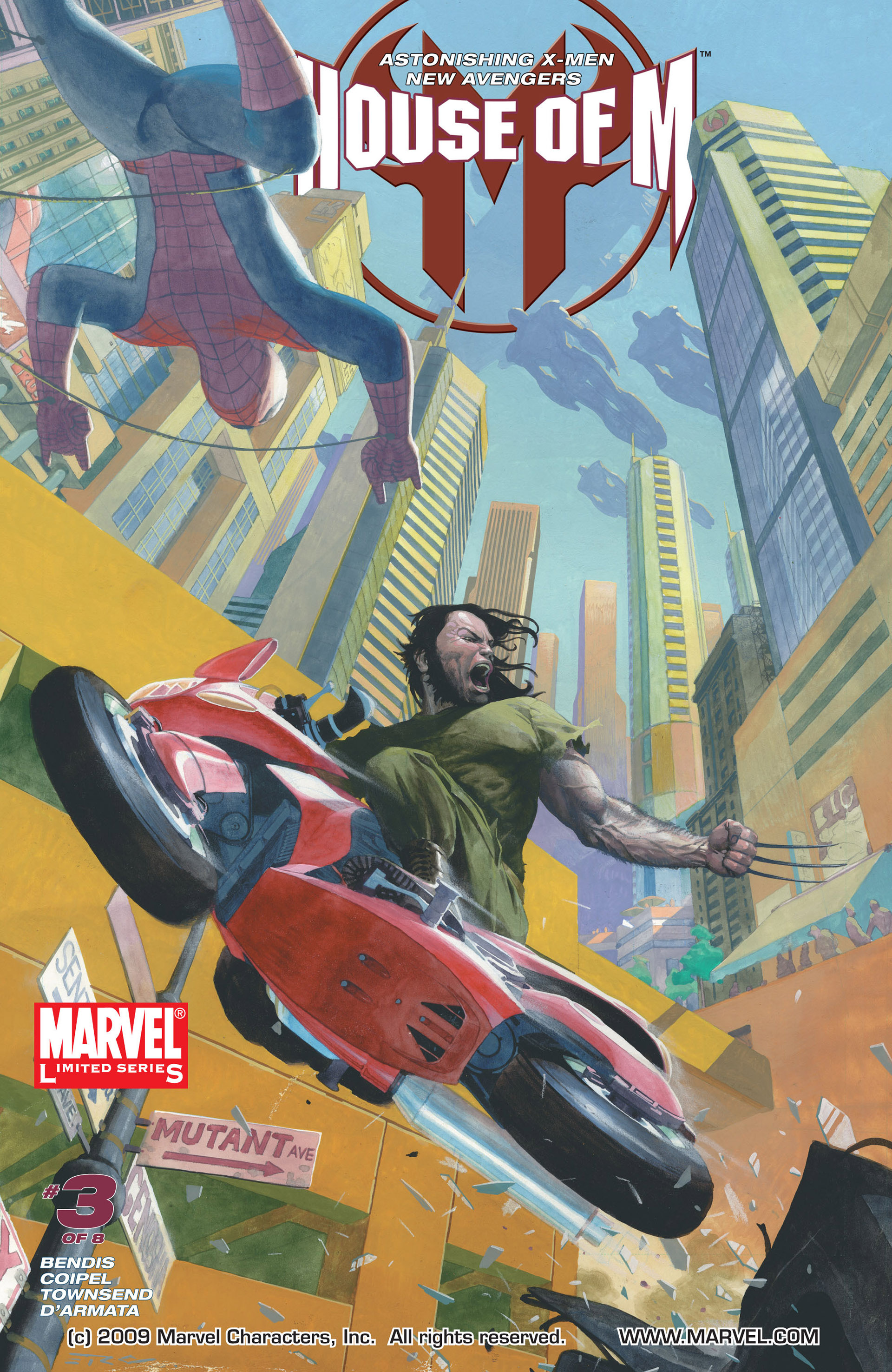 Read online House of M (2005) comic -  Issue #3 - 1