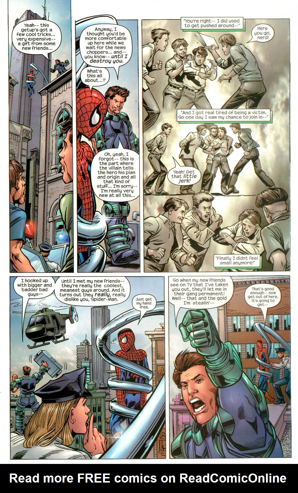 Read online Prevent Child Abuse America Presents: Amazing Spider-Man on Bullying Prevention comic -  Issue # Full - 9