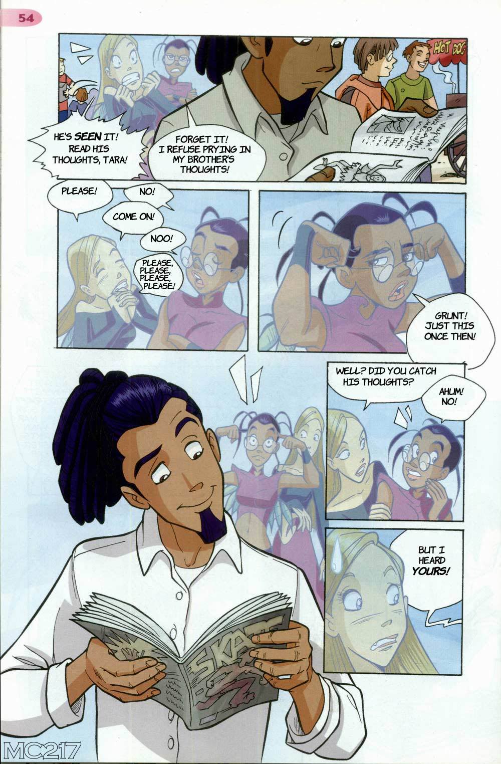 Read online W.i.t.c.h. comic -  Issue #52 - 46