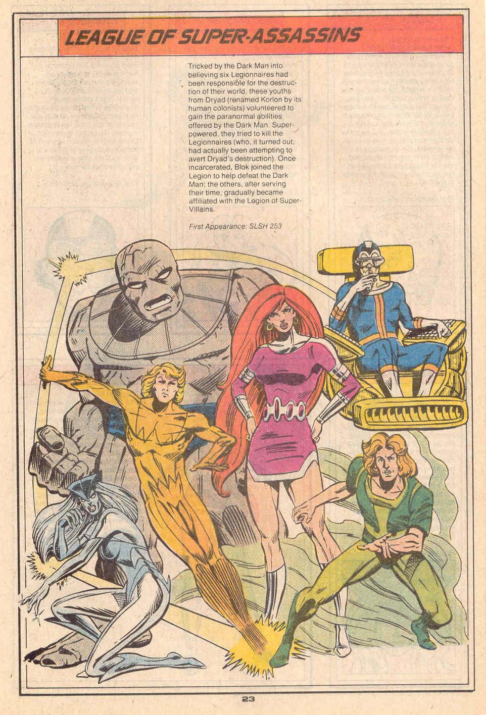 Read online Who's Who in the Legion of Super-Heroes comic -  Issue #3 - 25