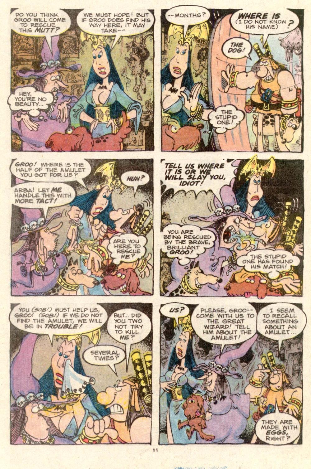 Read online Sergio Aragonés Groo the Wanderer comic -  Issue #34 - 11