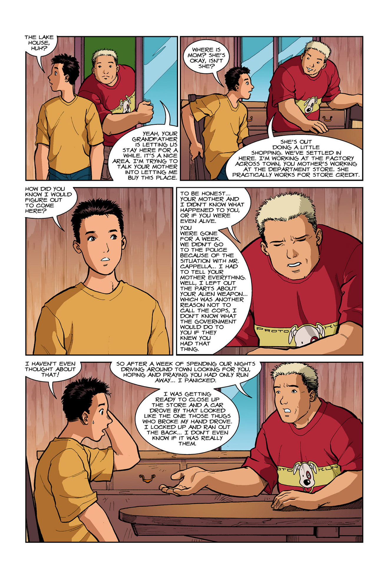 Read online Tech Jacket (2002) comic -  Issue # TPB 1 - 132