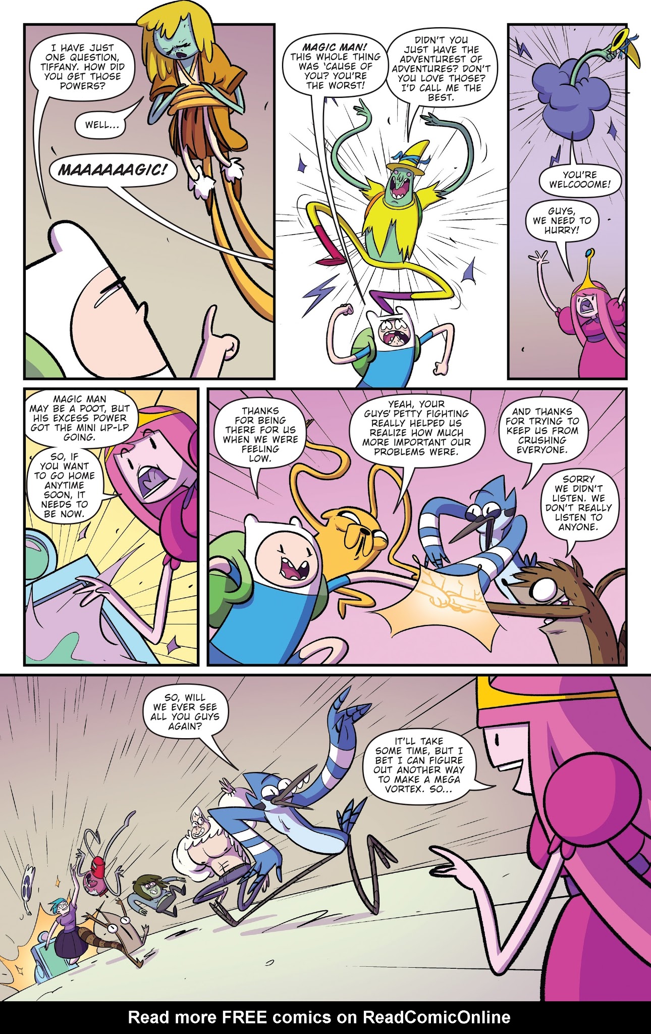 Read online Adventure Time/Regular Show comic -  Issue #6 - 22