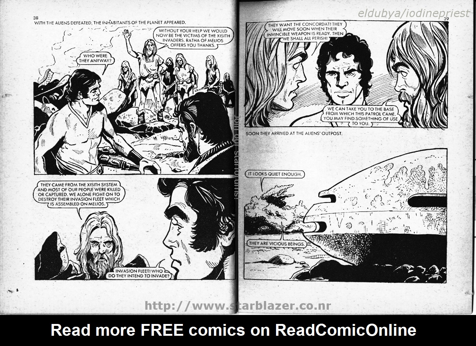 Read online Starblazer comic -  Issue #58 - 21