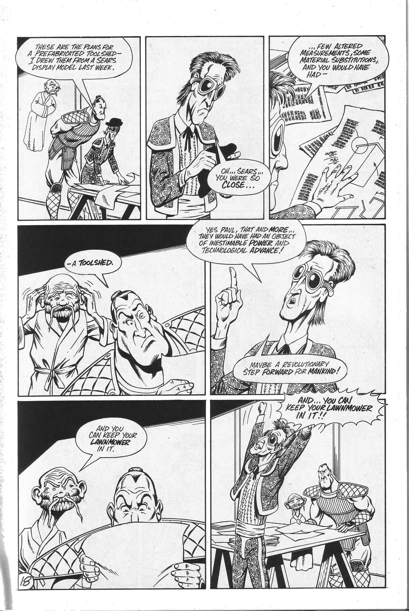 Read online Paul the Samurai (1991) comic -  Issue # TPB - 84