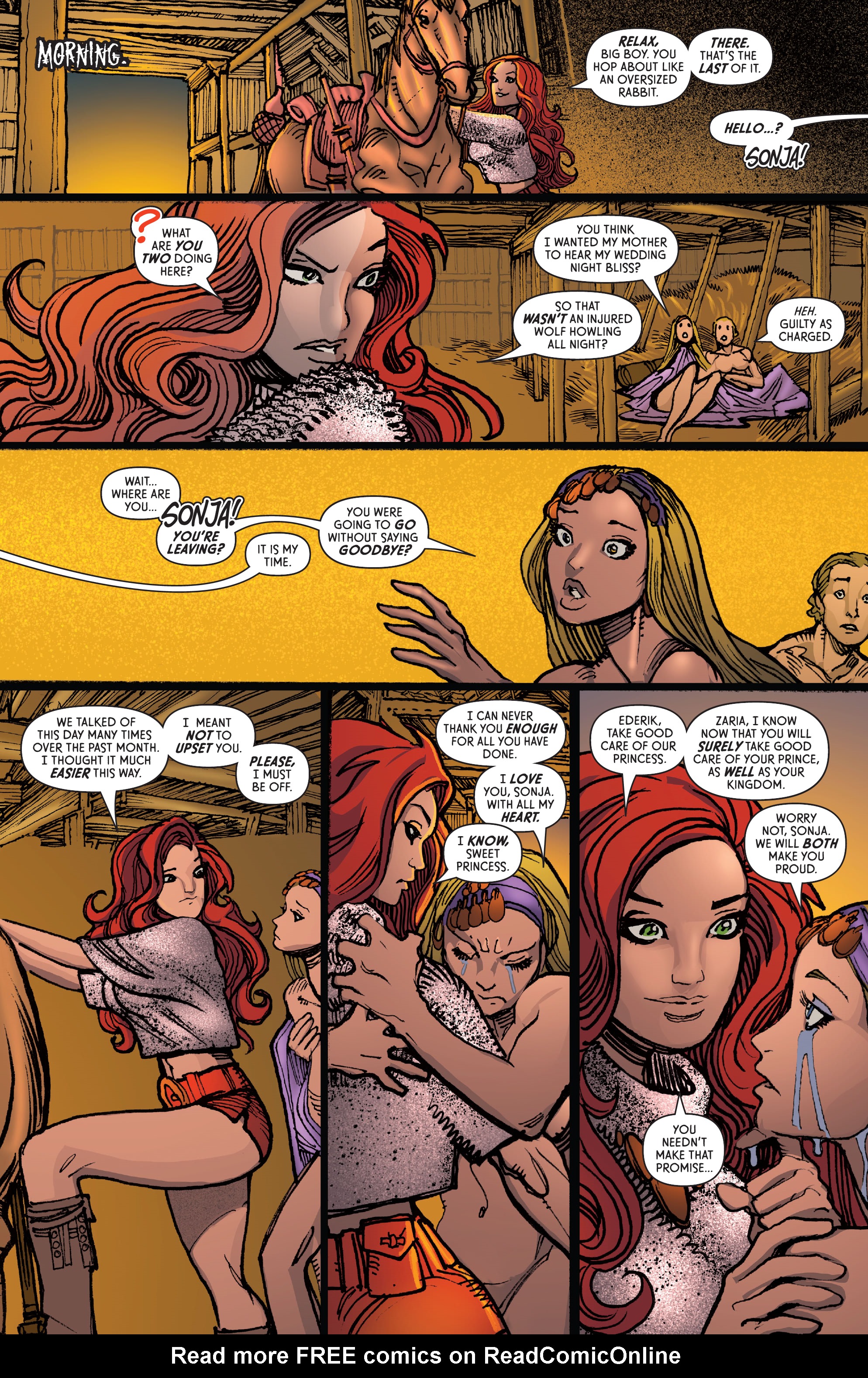 Read online The Invincible Red Sonja comic -  Issue #10 - 25