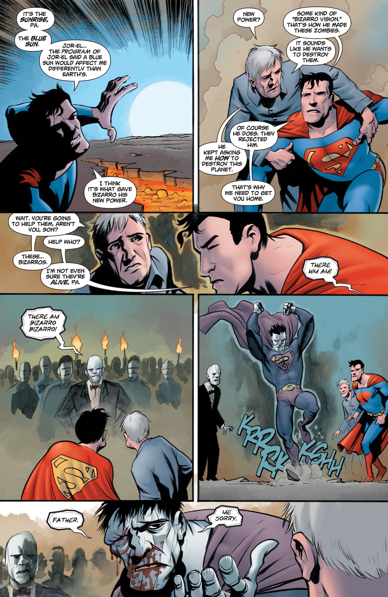 Read online Superman: Escape From Bizarro World comic -  Issue # TPB - 46
