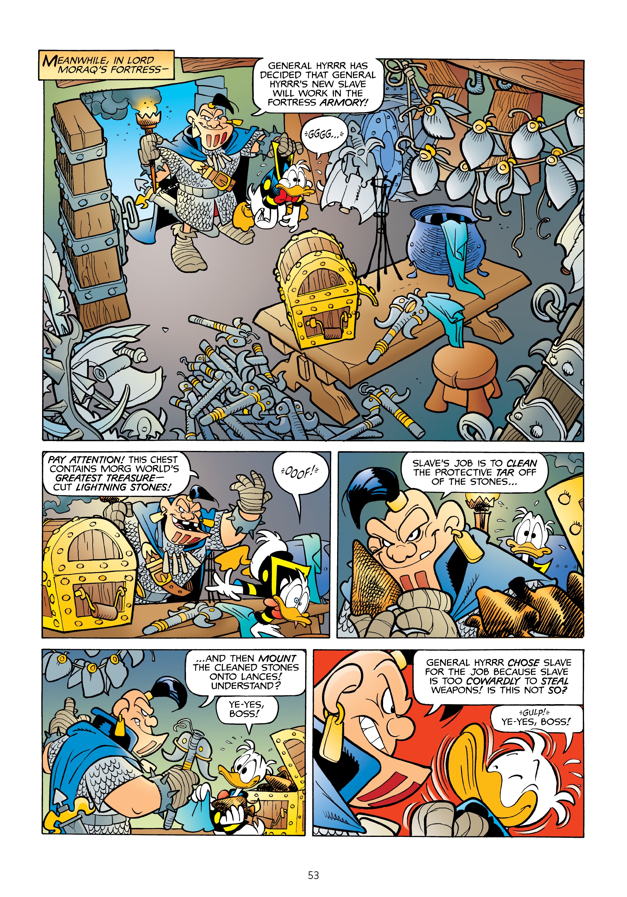 Read online Donald Duck and Uncle Scrooge: World of the Dragonlords comic -  Issue # TPB (Part 1) - 54