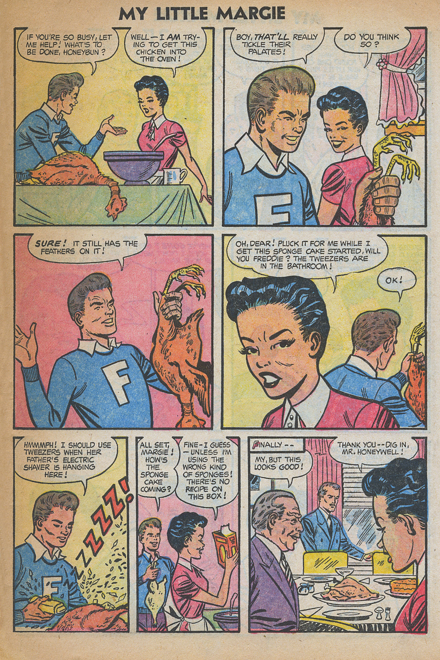 Read online My Little Margie (1954) comic -  Issue #1 - 33