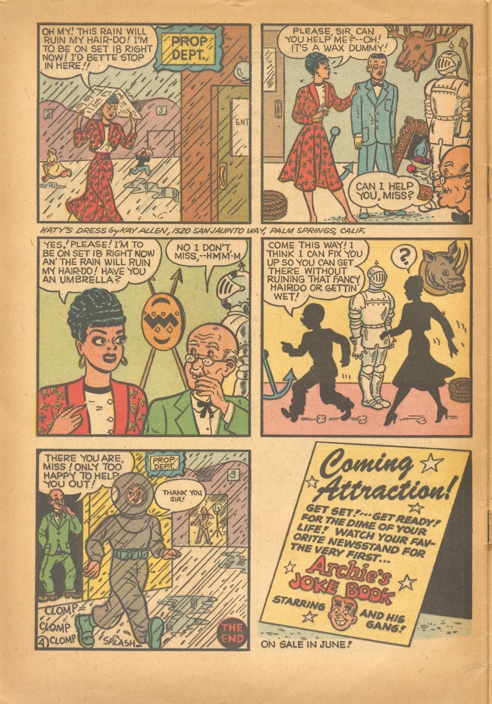 Read online Katy Keene (1949) comic -  Issue #11 - 32