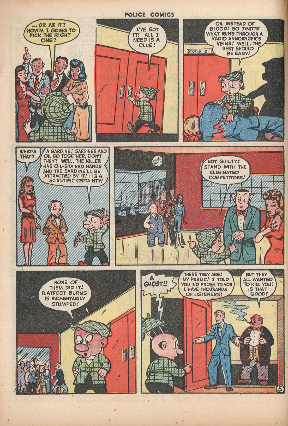 Read online Police Comics comic -  Issue #38 - 22
