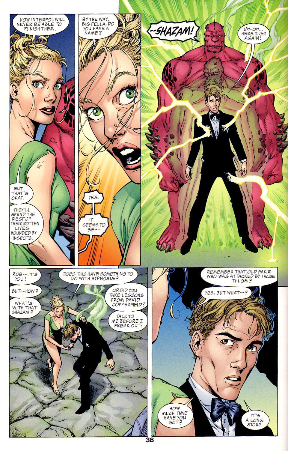 Read online Just Imagine Stan Lee With Gary Frank Creating Shazam! comic -  Issue # Full - 40