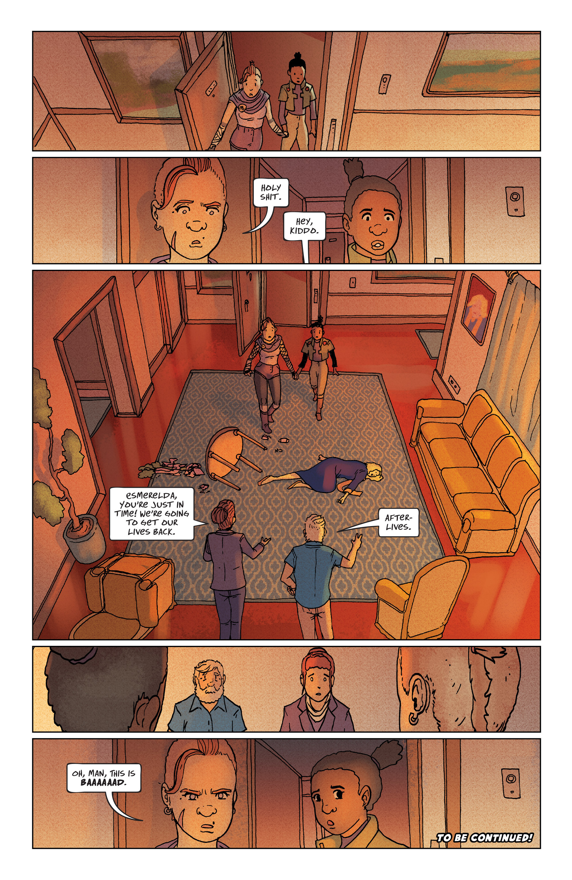 Read online Exodus: The Life After comic -  Issue #8 - 22