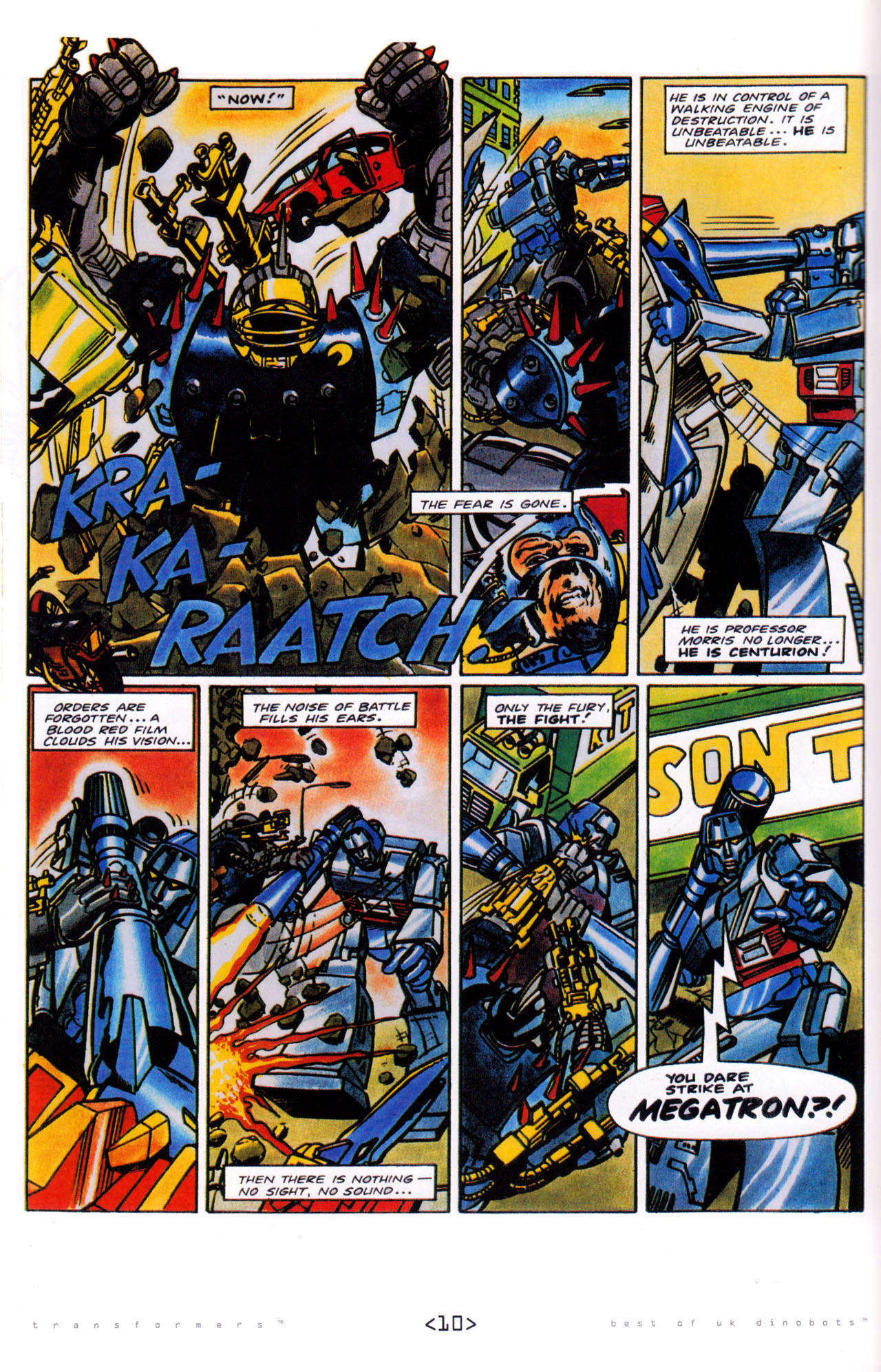 Read online The Transformers: Best of UK: Dinobots comic -  Issue #5 - 12