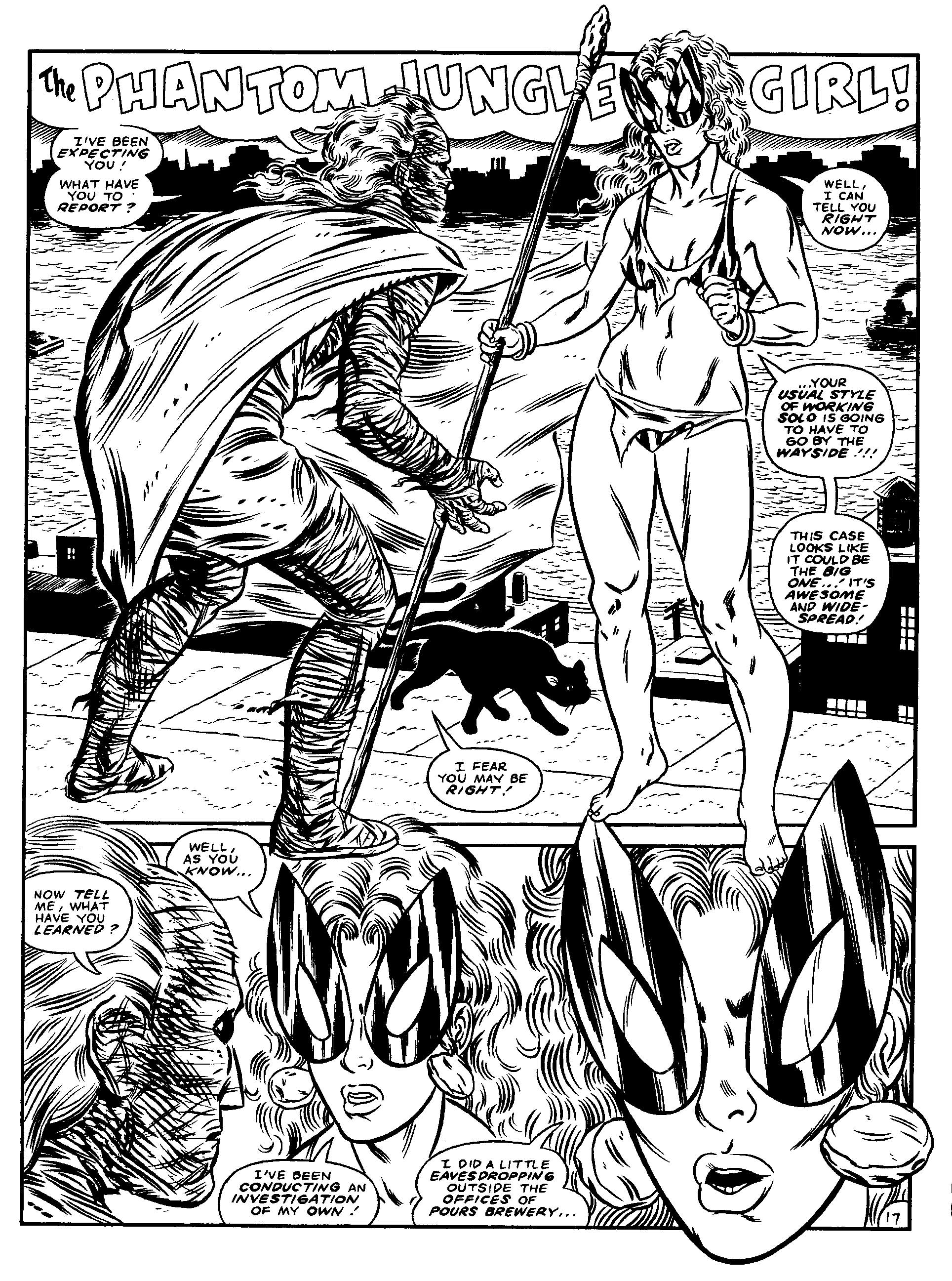 Read online Don Simpson's Bizarre Heroes comic -  Issue #1 - 19