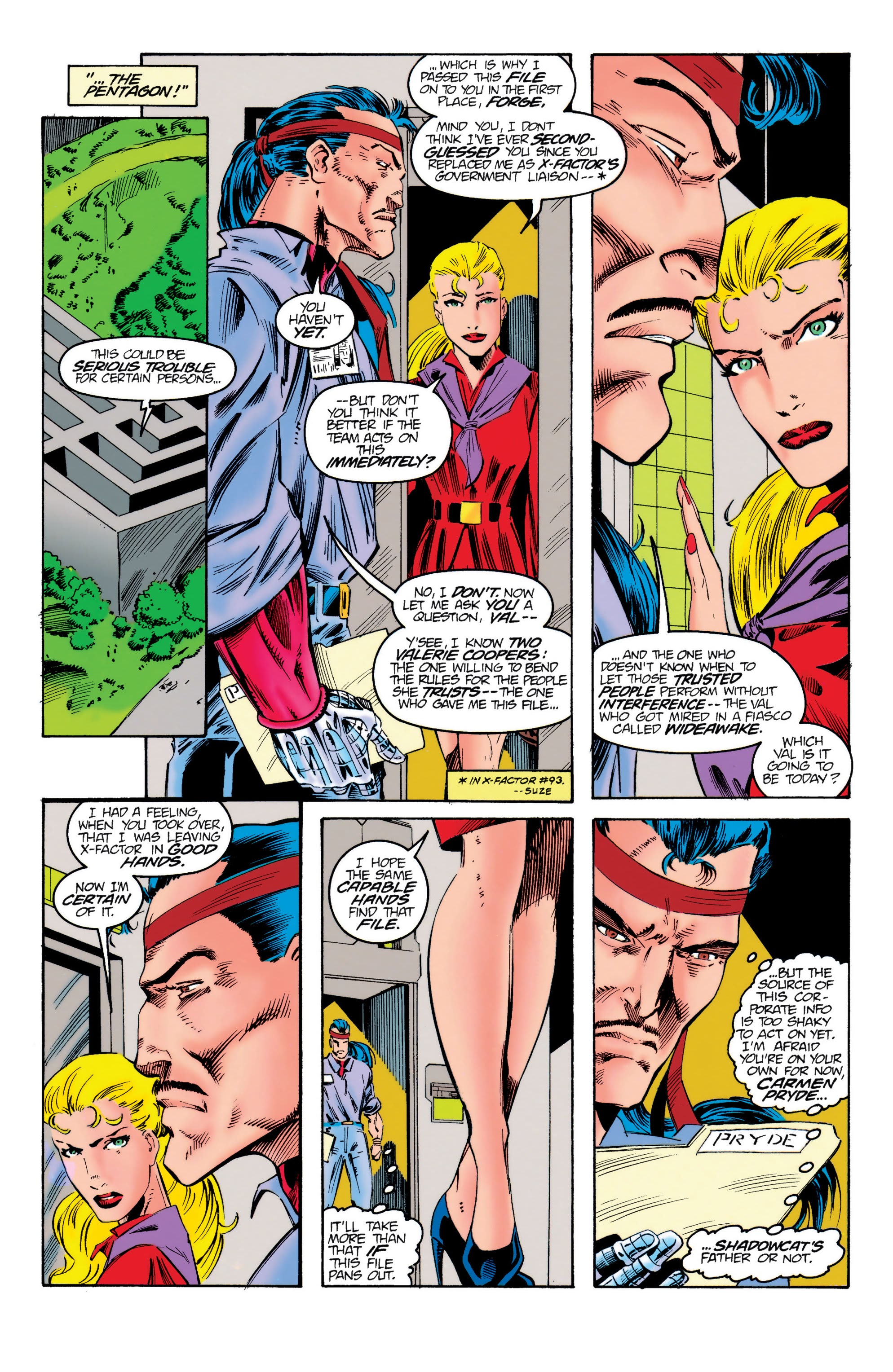 Read online X-Men Milestones: Phalanx Covenant comic -  Issue # TPB (Part 2) - 27