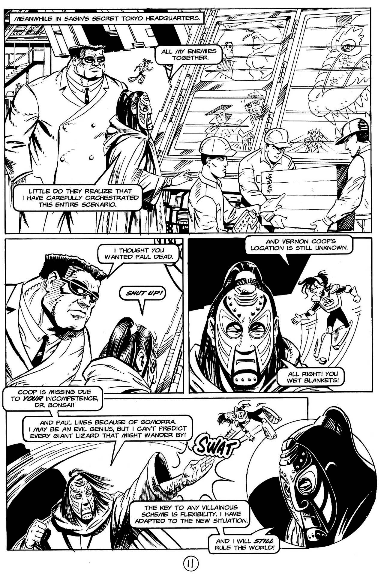 Read online Paul the Samurai (1992) comic -  Issue #9 - 12