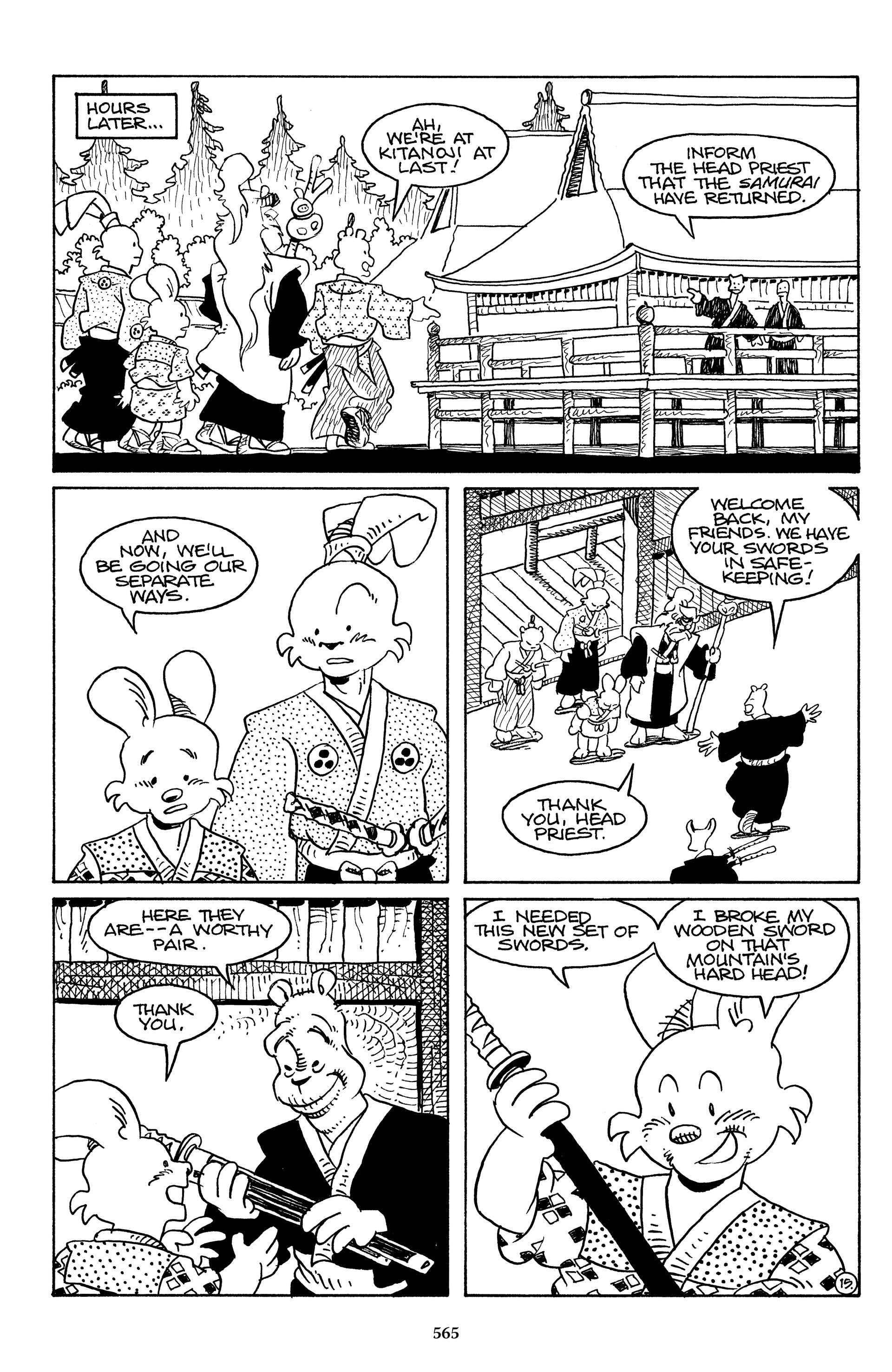 Read online The Usagi Yojimbo Saga (2021) comic -  Issue # TPB 4 (Part 6) - 61